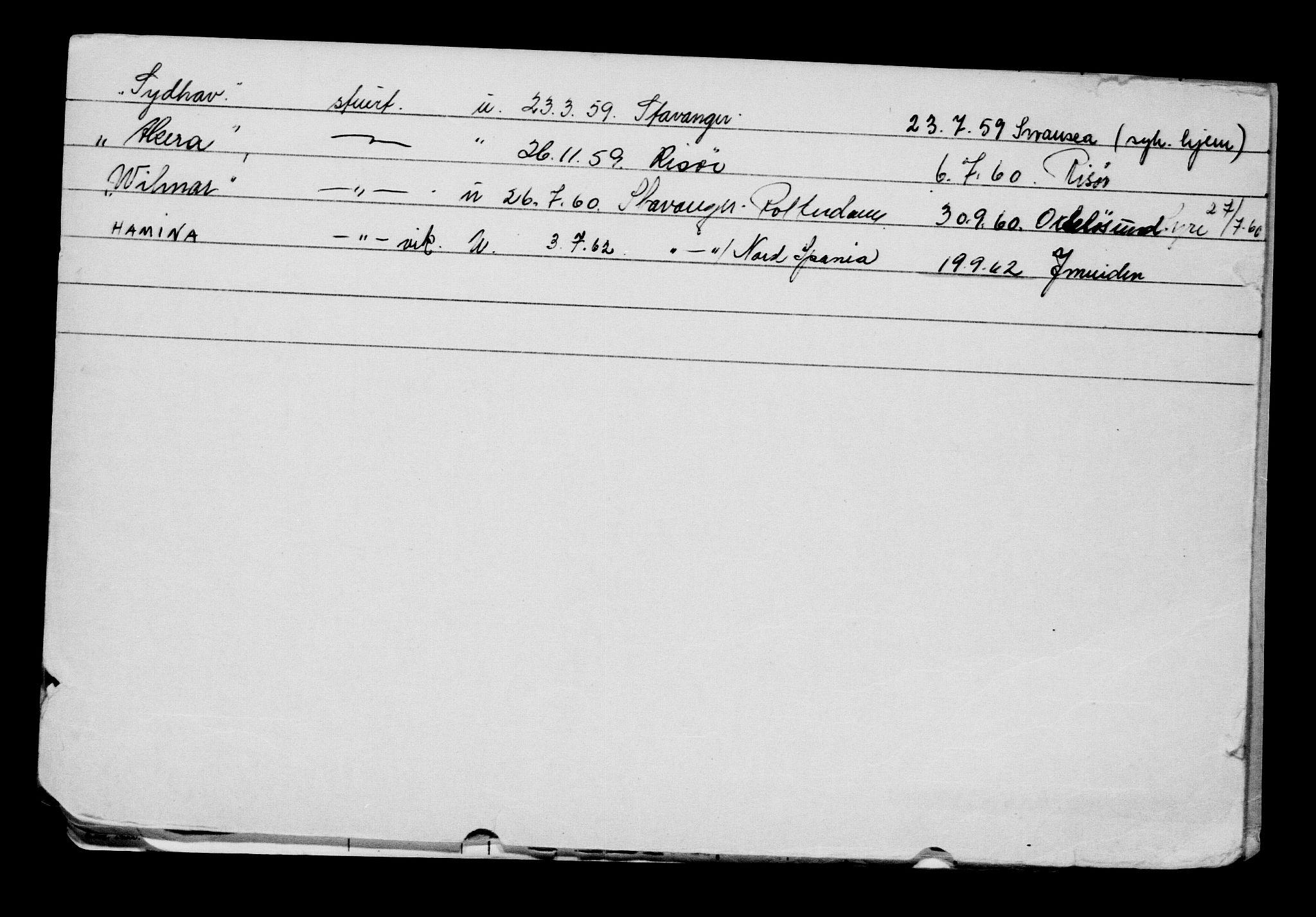 Direktoratet for sjømenn, RA/S-3545/G/Gb/L0179: Hovedkort, 1920, s. 112