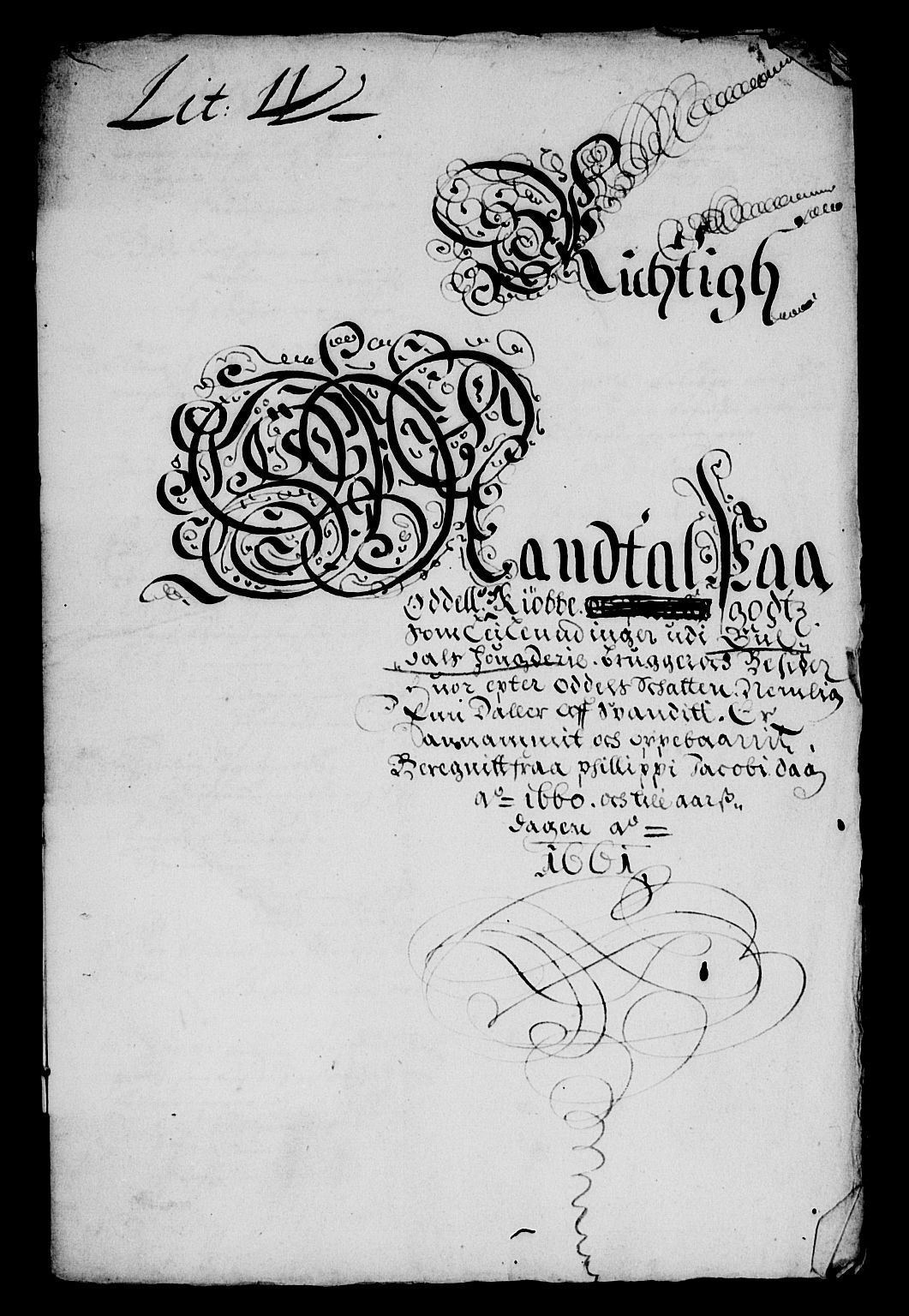 Rentekammeret inntil 1814, Reviderte regnskaper, Lensregnskaper, AV/RA-EA-5023/R/Rb/Rbw/L0144: Trondheim len, 1660-1661