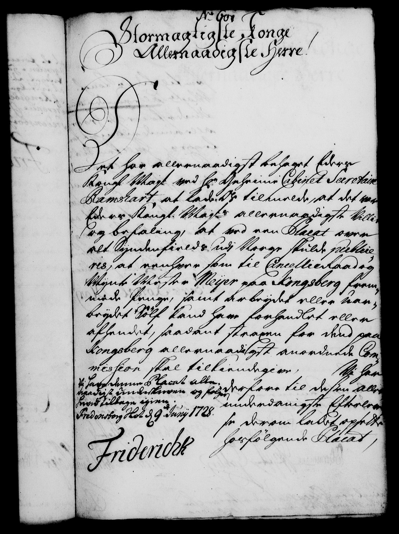 Rentekammeret, Kammerkanselliet, RA/EA-3111/G/Gf/Gfa/L0011: Norsk relasjons- og resolusjonsprotokoll (merket RK 52.11), 1728, s. 431