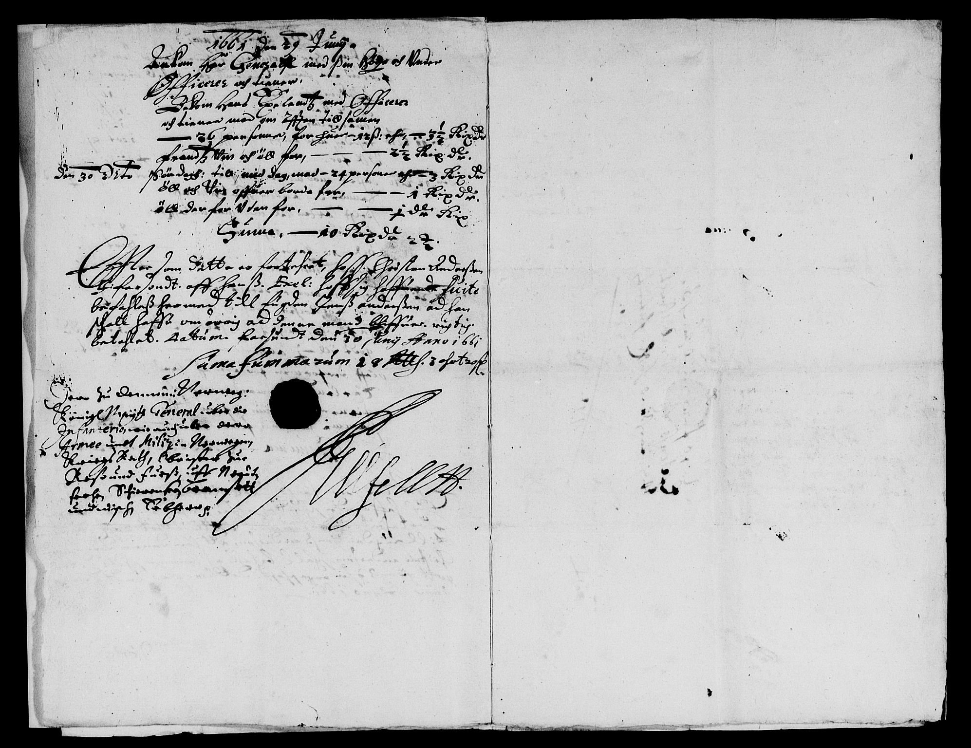 Rentekammeret inntil 1814, Reviderte regnskaper, Lensregnskaper, AV/RA-EA-5023/R/Rb/Rbr/L0023: Lista len, 1660-1661