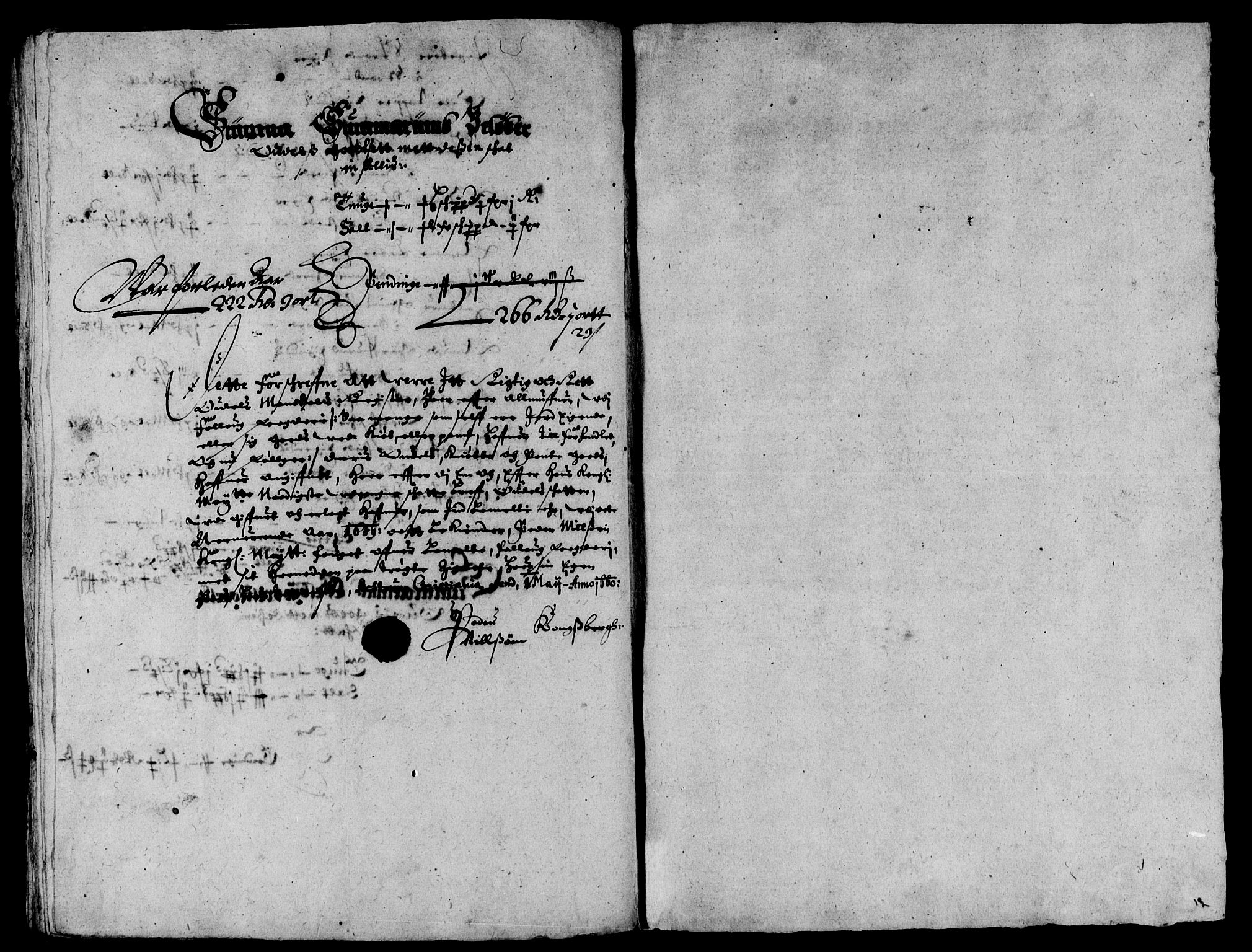 Rentekammeret inntil 1814, Reviderte regnskaper, Lensregnskaper, AV/RA-EA-5023/R/Rb/Rba/L0251: Akershus len, 1659-1660