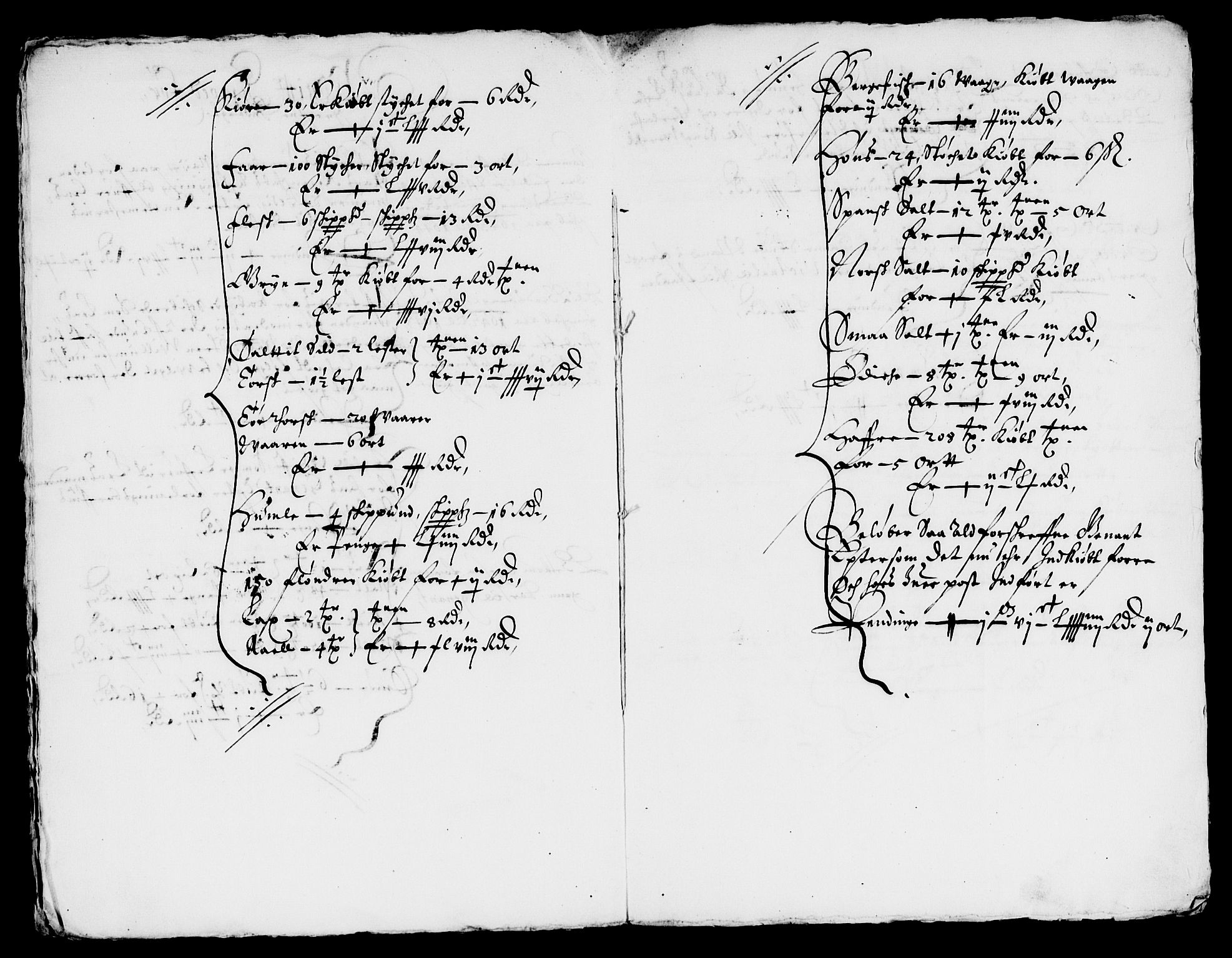 Rentekammeret inntil 1814, Reviderte regnskaper, Lensregnskaper, RA/EA-5023/R/Rb/Rbp/L0030: Bratsberg len, 1643-1645