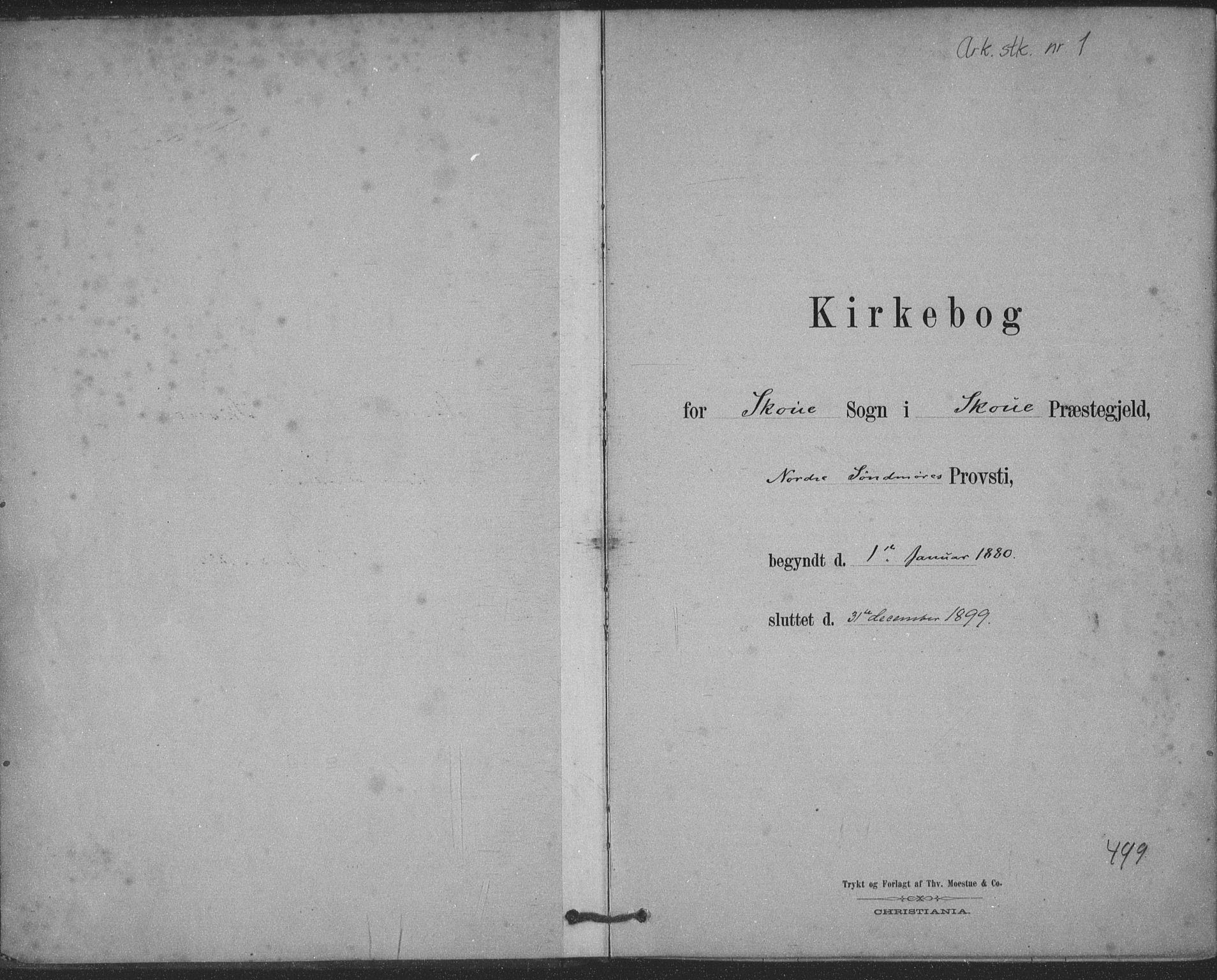 Ministerialprotokoller, klokkerbøker og fødselsregistre - Møre og Romsdal, AV/SAT-A-1454/524/L0356: Ministerialbok nr. 524A08, 1880-1899