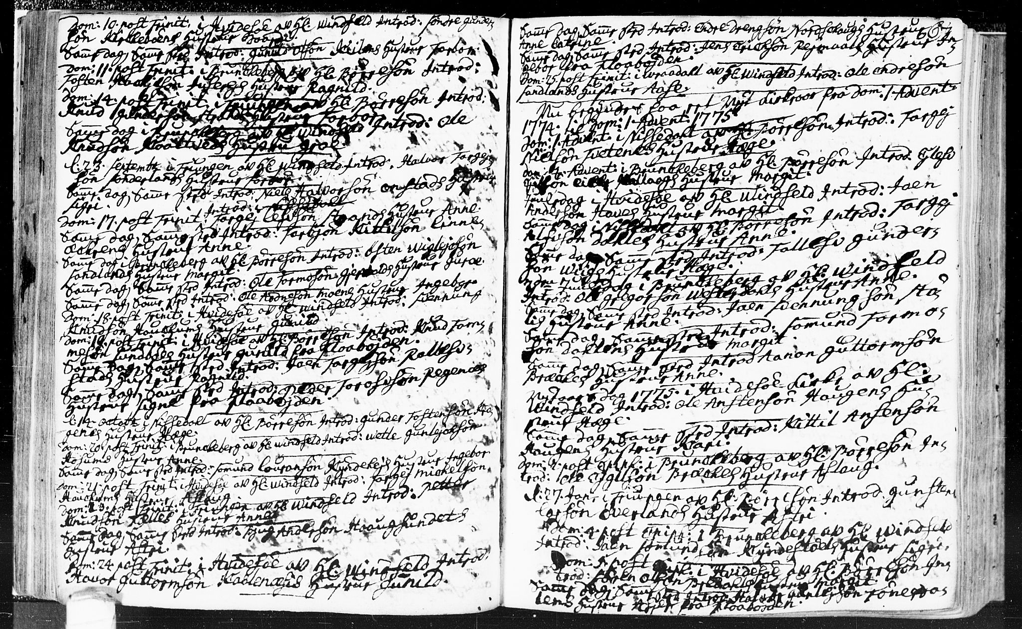 Kviteseid kirkebøker, AV/SAKO-A-276/F/Fa/L0002: Ministerialbok nr. I 2, 1773-1786, s. 67