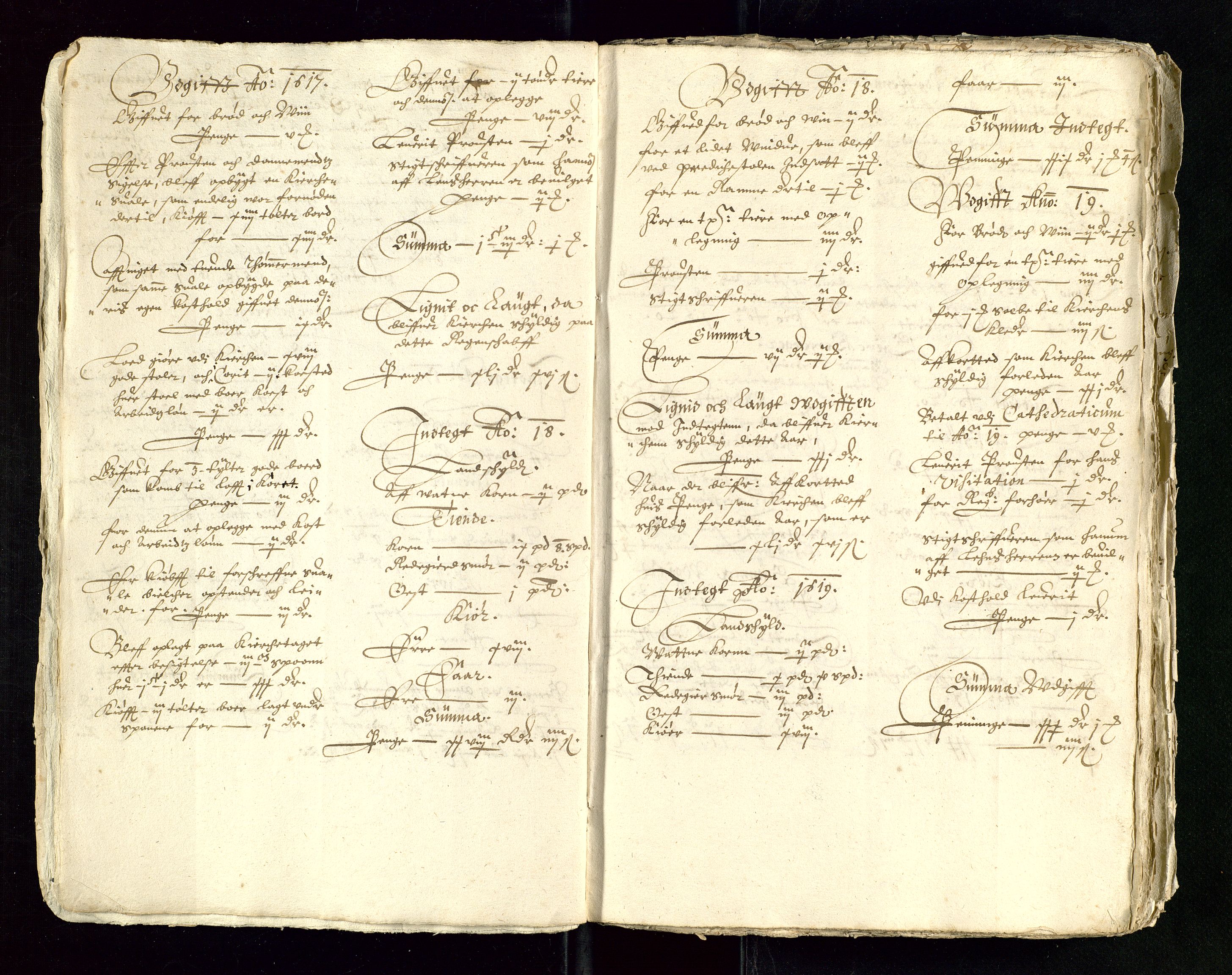 Stavanger len, AV/SAST-A-101870/Ob/L0018: Kirkeregnskaper, 1613-1632, s. 18