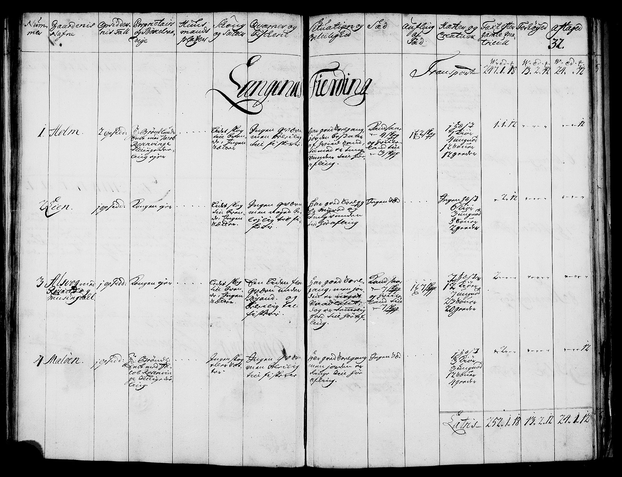 Rentekammeret inntil 1814, Realistisk ordnet avdeling, AV/RA-EA-4070/N/Nb/Nbf/L0176: Vesterålen og Andenes eksaminasjonsprotokoll, 1723, s. 34
