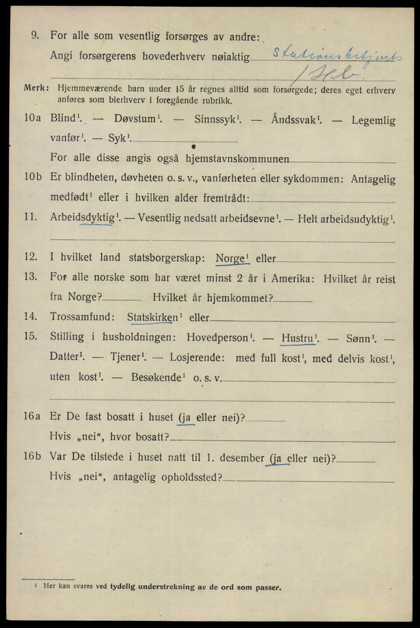 SAO, Folketelling 1920 for 0235 Ullensaker herred, 1920, s. 9326