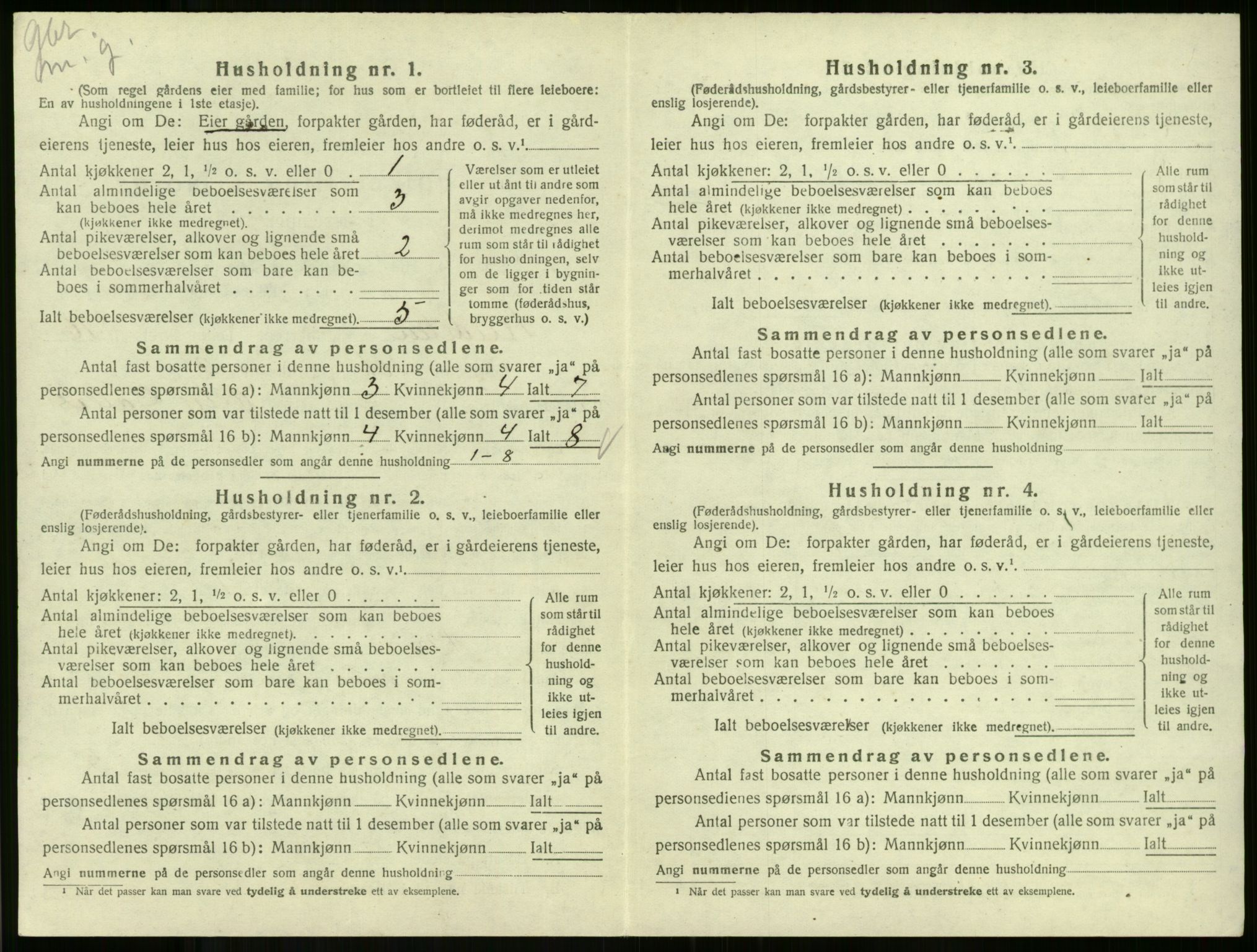 SAKO, Folketelling 1920 for 0719 Andebu herred, 1920, s. 885