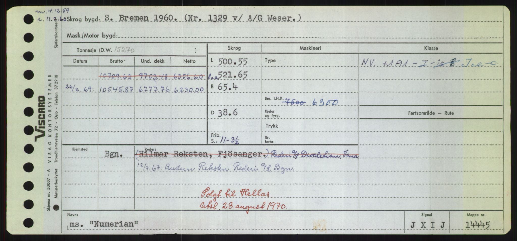 Sjøfartsdirektoratet med forløpere, Skipsmålingen, AV/RA-S-1627/H/Hd/L0027: Fartøy, Norhop-Nør, s. 309