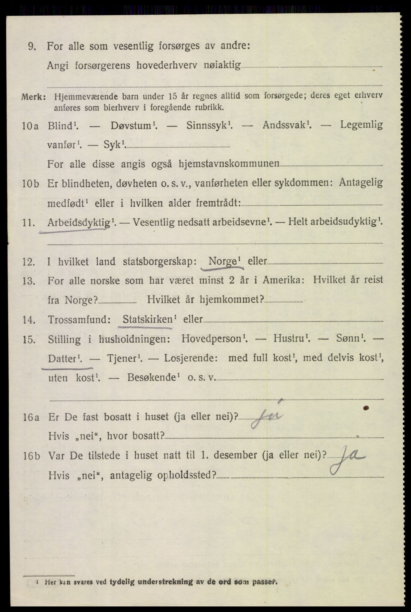 SAH, Folketelling 1920 for 0527 Vardal herred, 1920, s. 3806