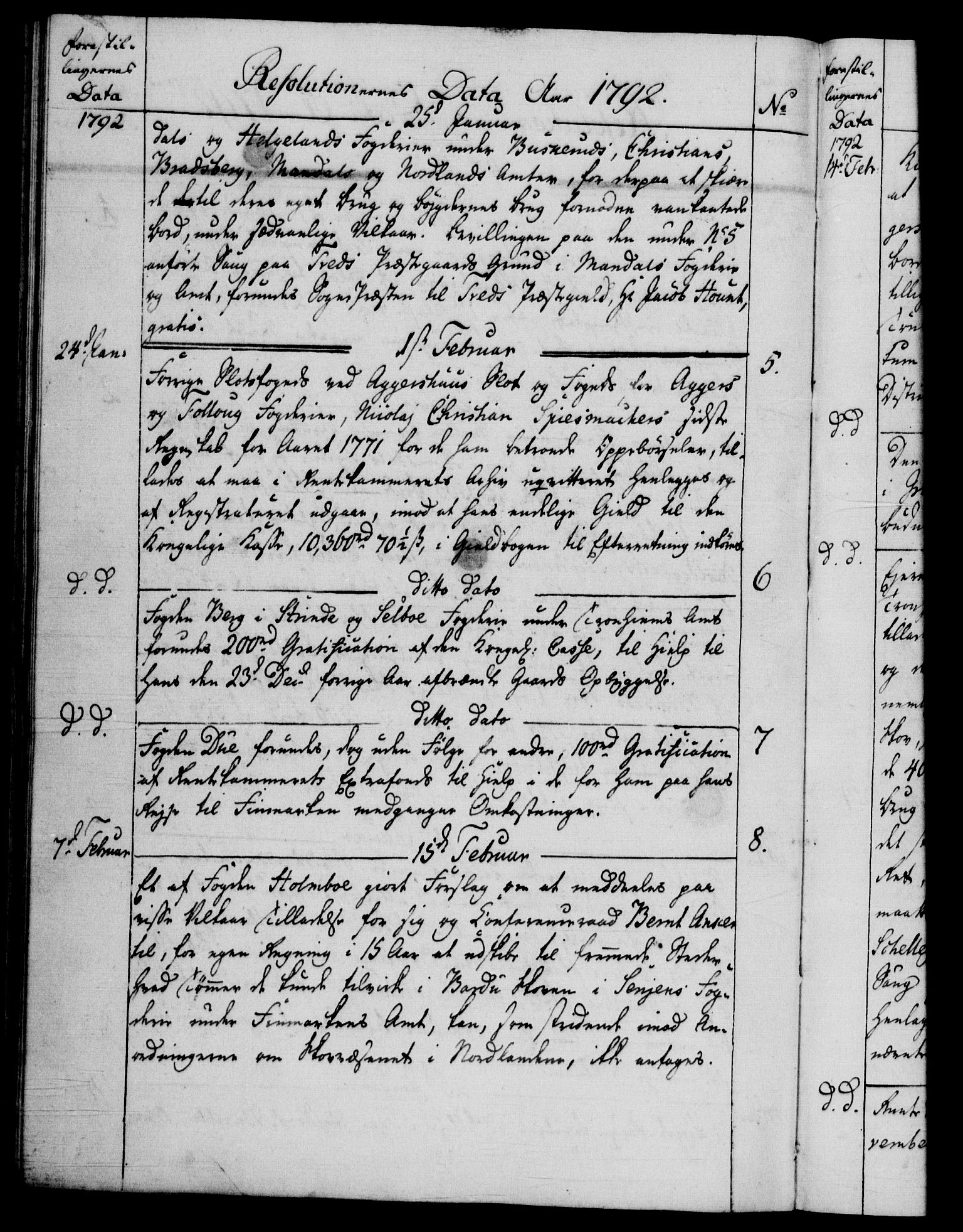 Rentekammeret, Kammerkanselliet, RA/EA-3111/G/Gf/Gfb/L0013: Register til norske relasjons- og resolusjonsprotokoller (merket RK 52.108), 1786-1793, s. 1115b
