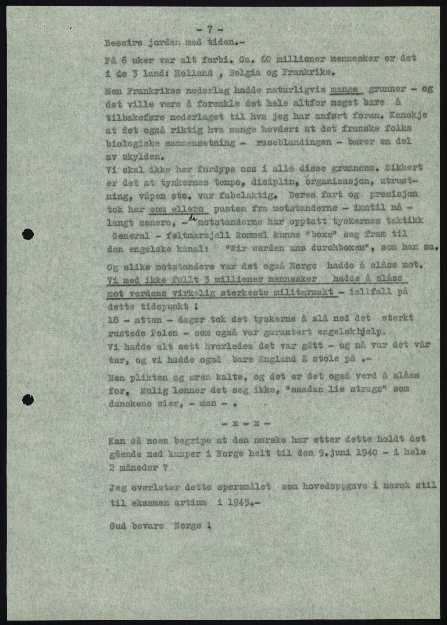 Forsvaret, Forsvarets krigshistoriske avdeling, AV/RA-RAFA-2017/Y/Yb/L0091: II-C-11-321  -  3. Divisjon., 1940, s. 1046