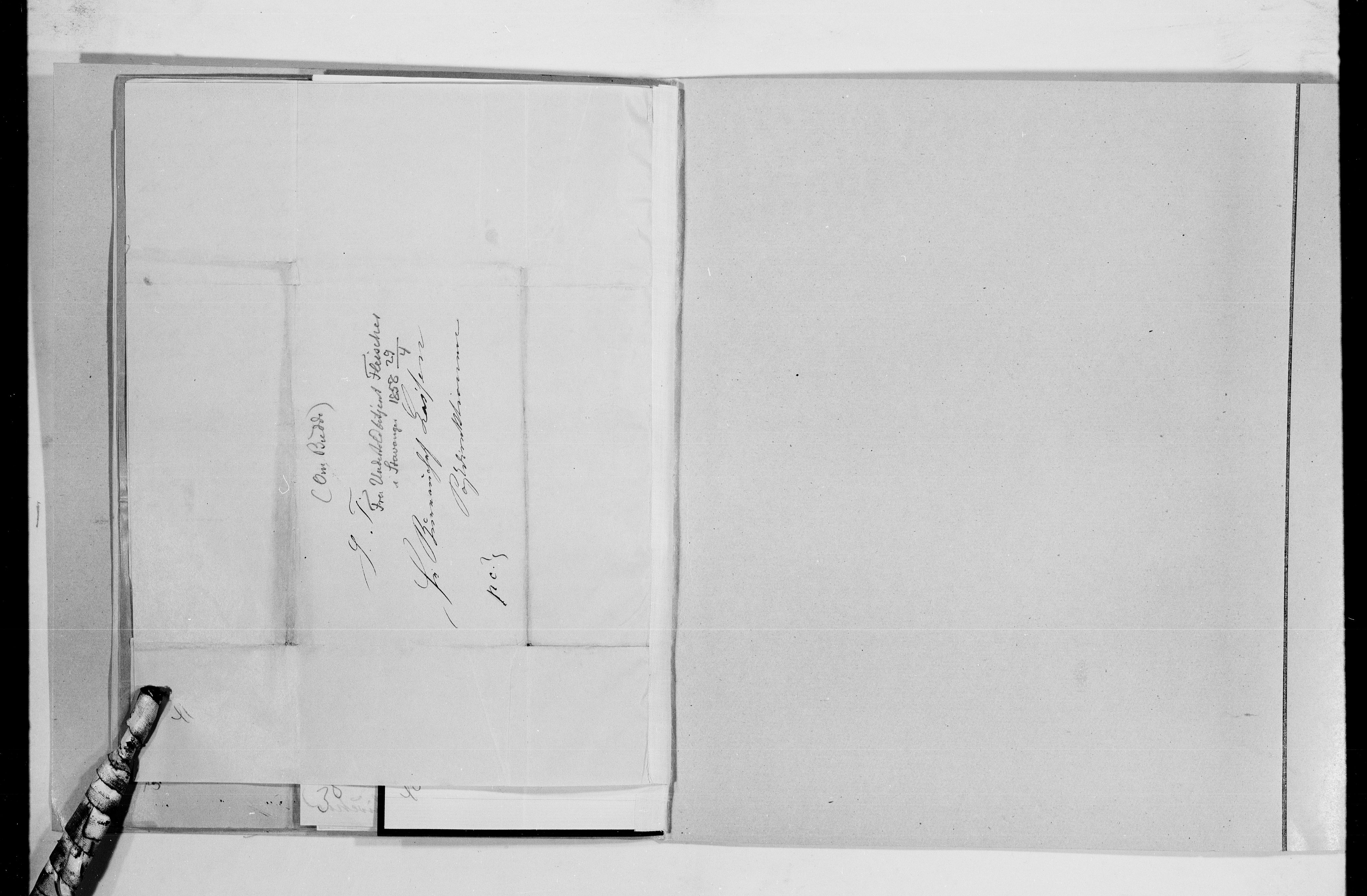 Lassens samlinger, AV/RA-PA-0051/G/L0097: Alfabetisk ordnede brev til Wilhelm Lassen: Fabritius - Grønvold, 1815-1907, s. 51