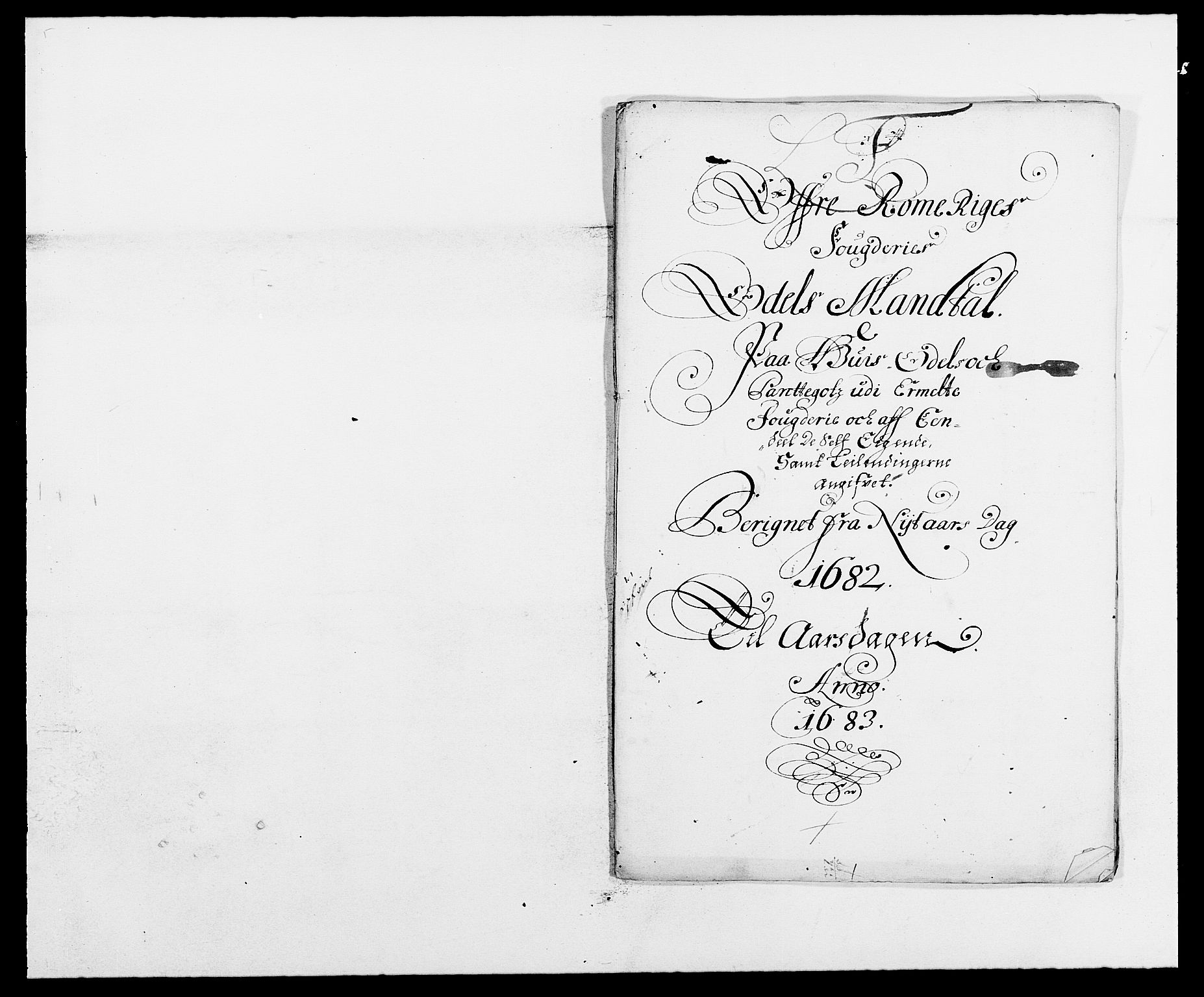 Rentekammeret inntil 1814, Reviderte regnskaper, Fogderegnskap, AV/RA-EA-4092/R12/L0697: Fogderegnskap Øvre Romerike, 1682-1683, s. 186