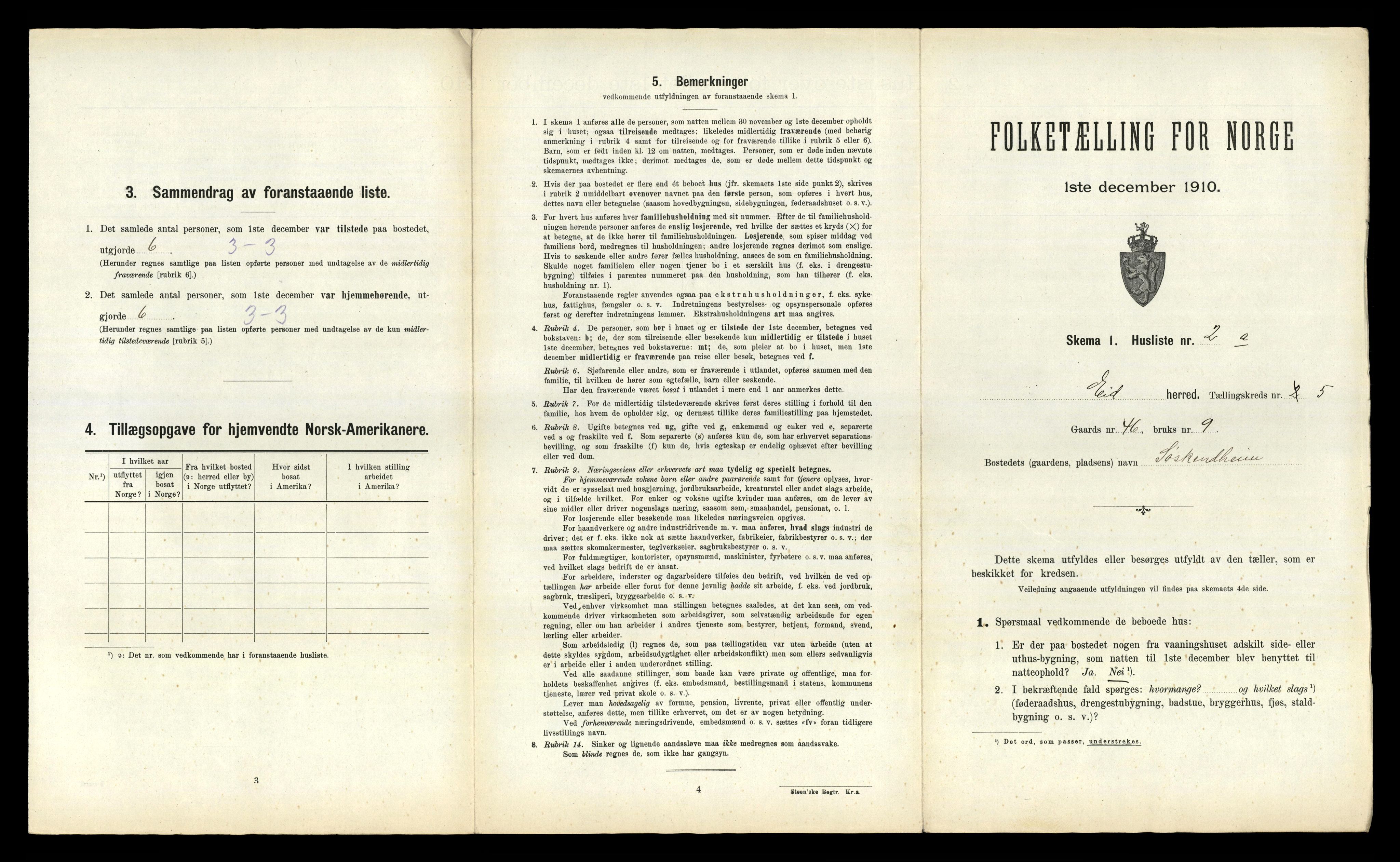 RA, Folketelling 1910 for 1443 Eid herred, 1910, s. 473