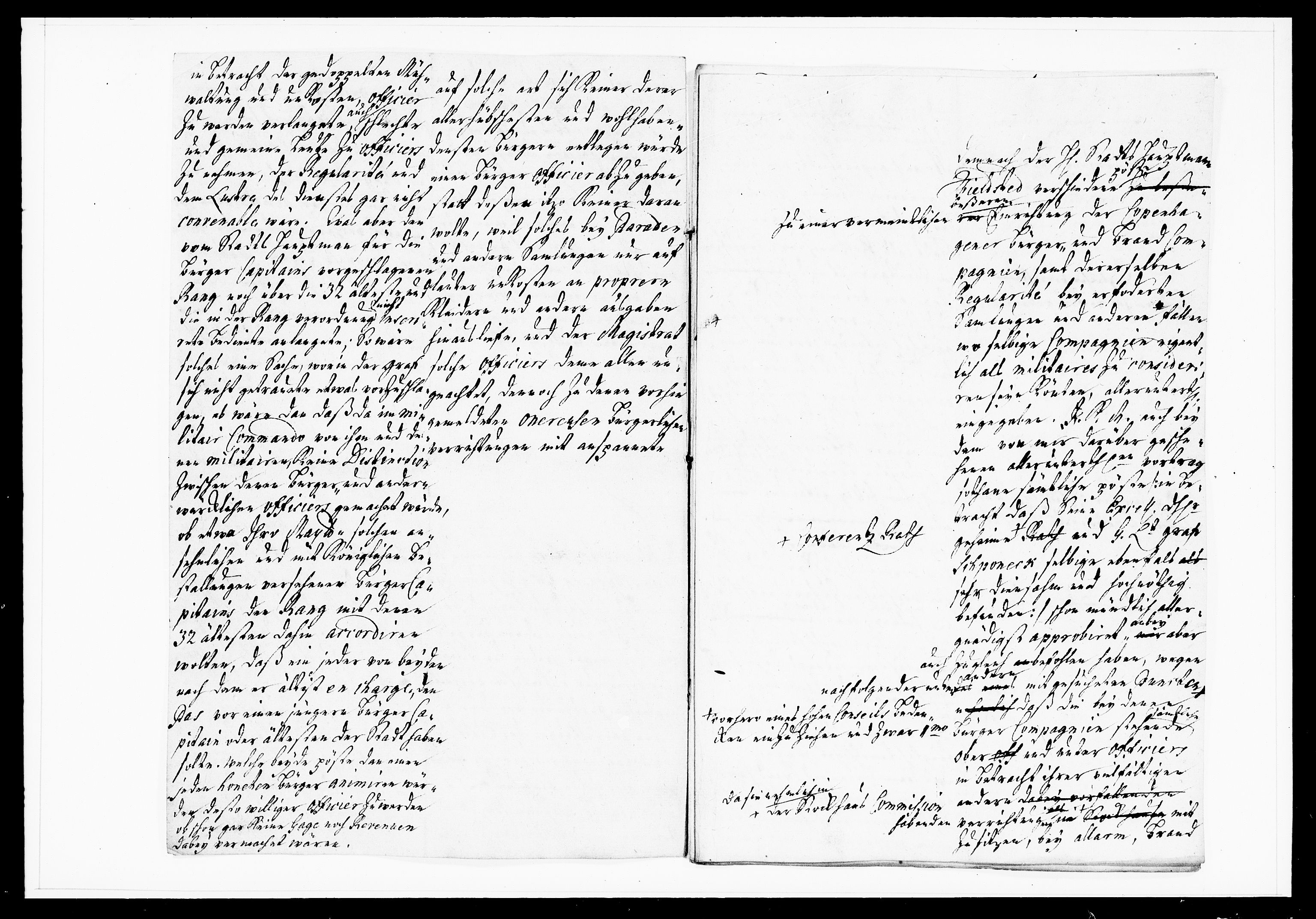 Krigskollegiet, Krigskancelliet, DRA/A-0006/-/1103-1107: Refererede sager, 1732, s. 18