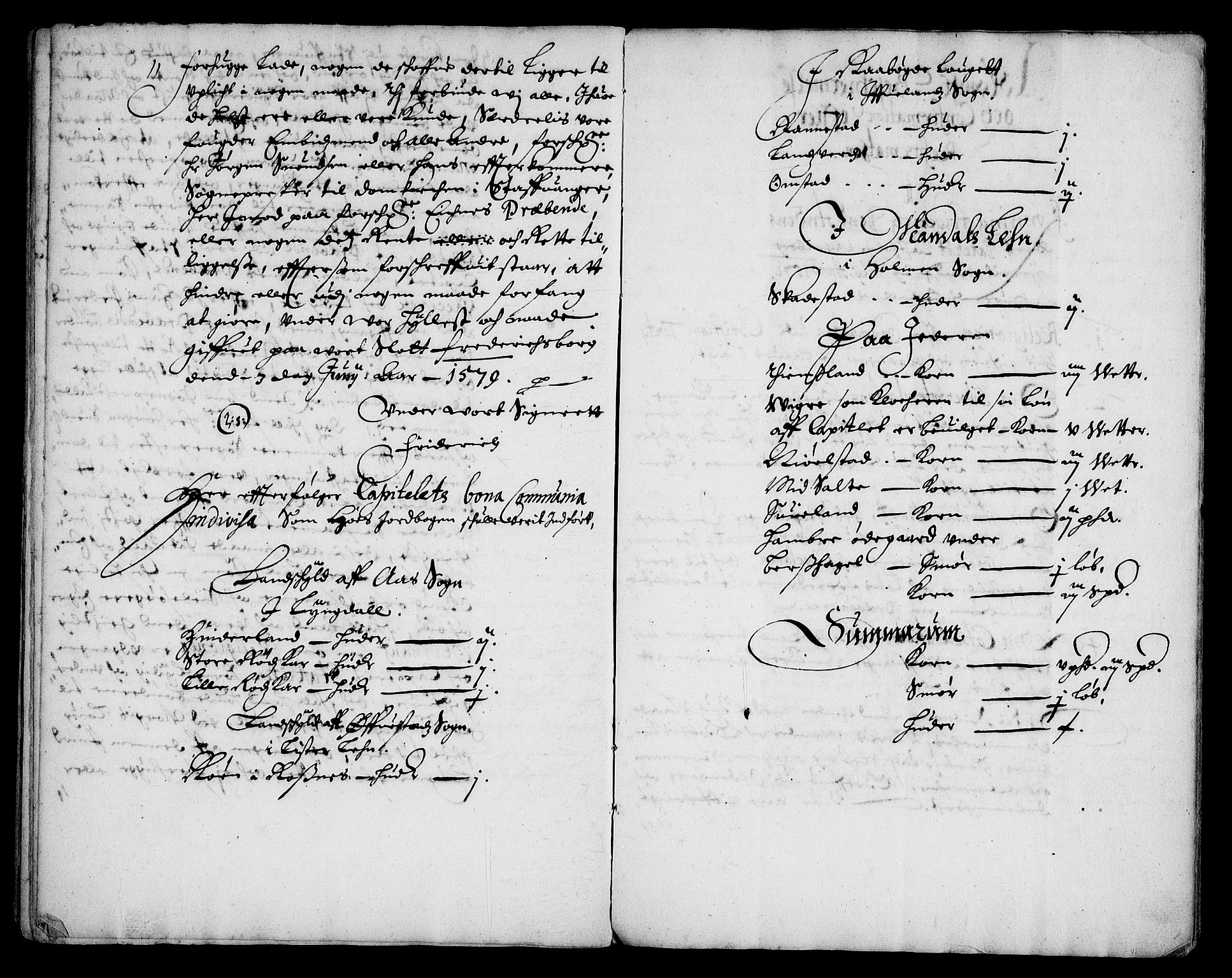 Rentekammeret inntil 1814, Realistisk ordnet avdeling, AV/RA-EA-4070/Fc/Fca/L0002/0006: [Ca II]  Kristiansand stift / Stavanger kapitels jordebok med "Beneficiarii Adkomst", 1665