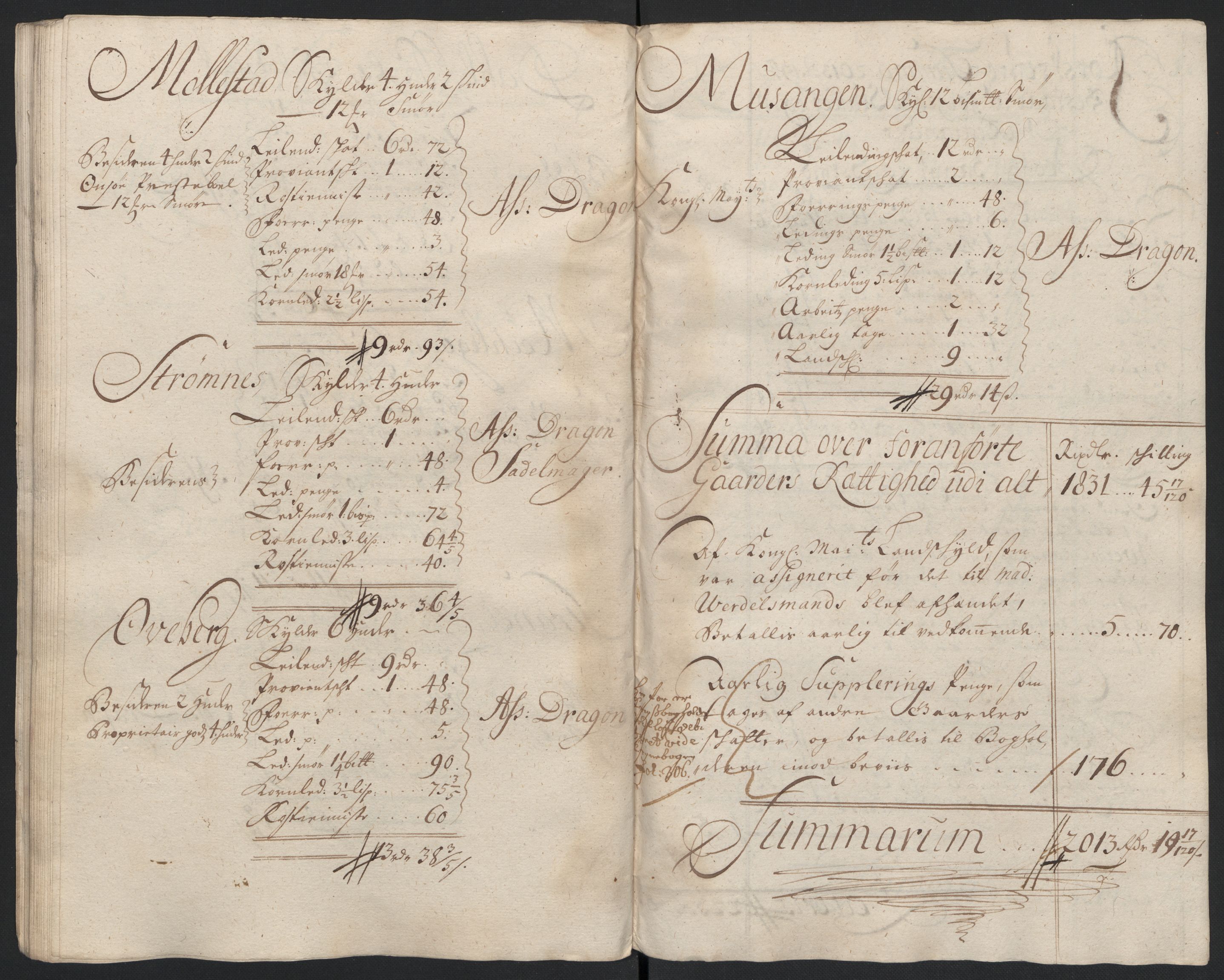 Rentekammeret inntil 1814, Reviderte regnskaper, Fogderegnskap, AV/RA-EA-4092/R04/L0135: Fogderegnskap Moss, Onsøy, Tune, Veme og Åbygge, 1709-1710, s. 84