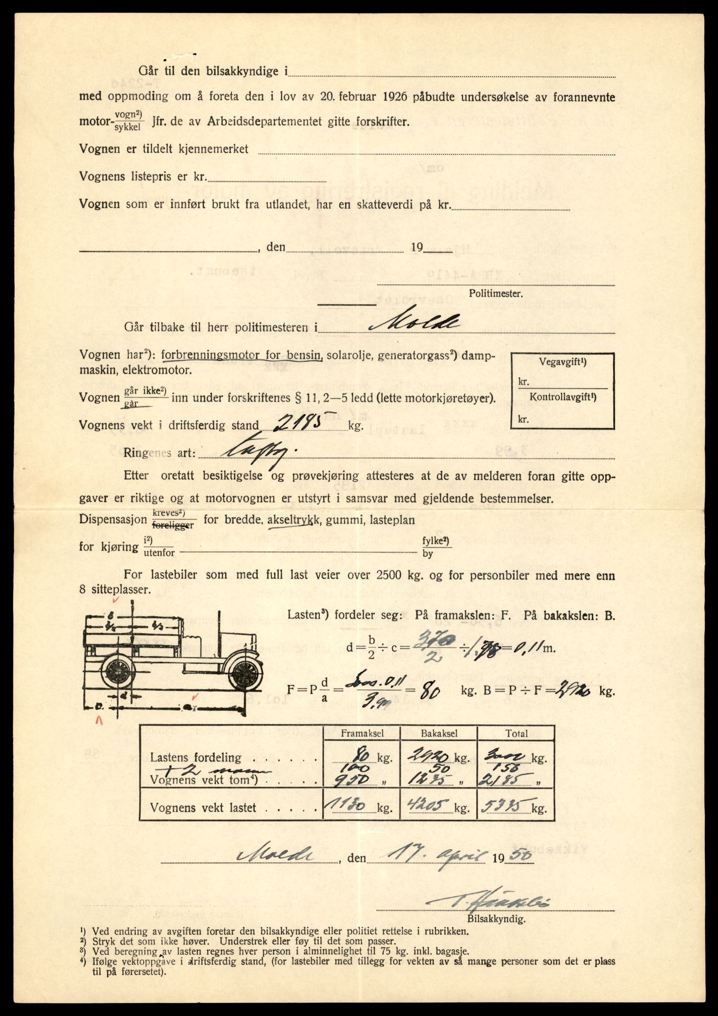 Møre og Romsdal vegkontor - Ålesund trafikkstasjon, AV/SAT-A-4099/F/Fe/L0017: Registreringskort for kjøretøy T 1985 - T 10090, 1927-1998, s. 492