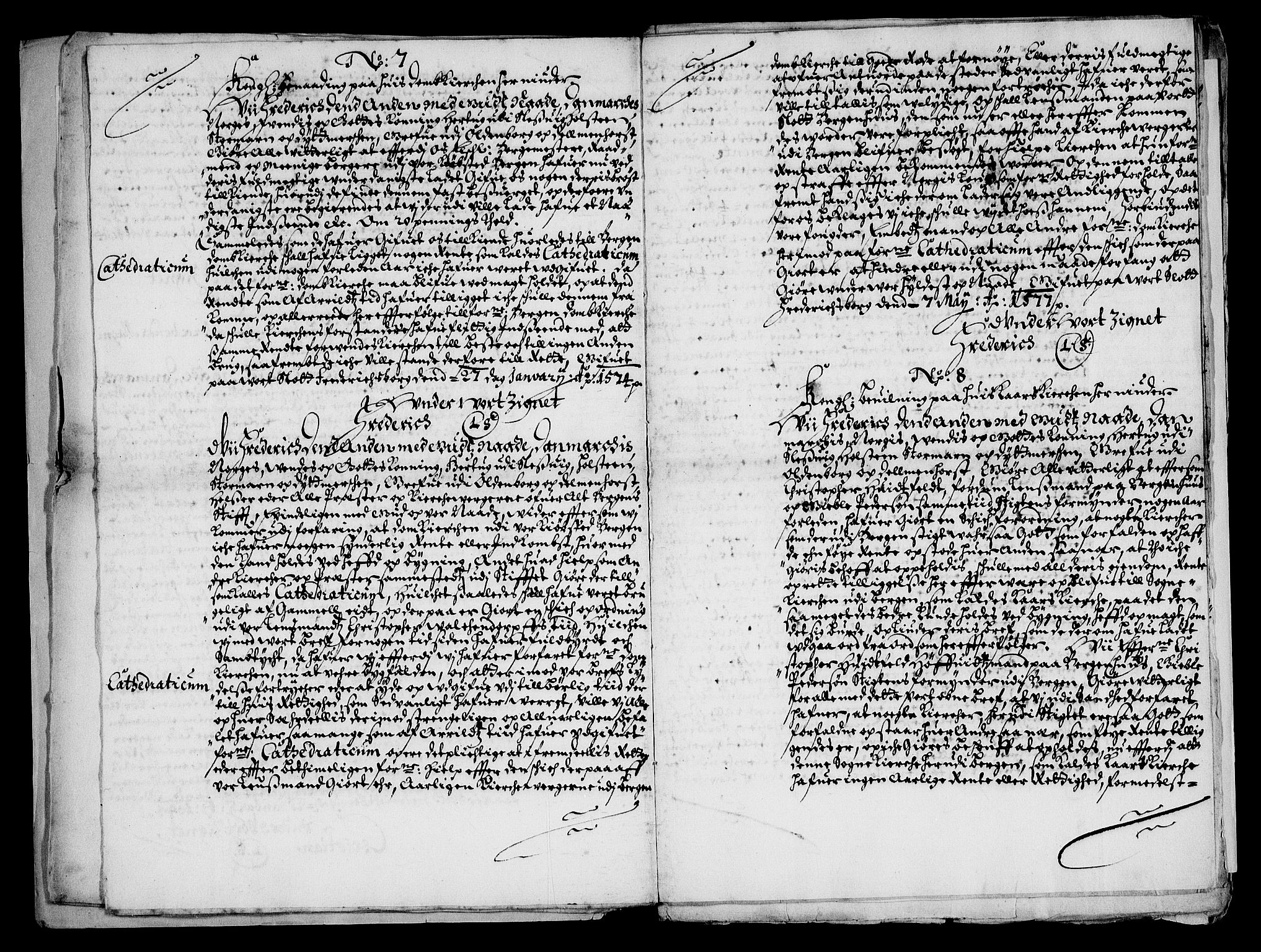 Rentekammeret inntil 1814, Realistisk ordnet avdeling, AV/RA-EA-4070/Fc/Fca/L0003/0005: [Ca III]  Bergen stift / Hjemmelsdokumenter på Bergen kapitels gods 1557-1577 og 1648-1666 etc., 1557-1666