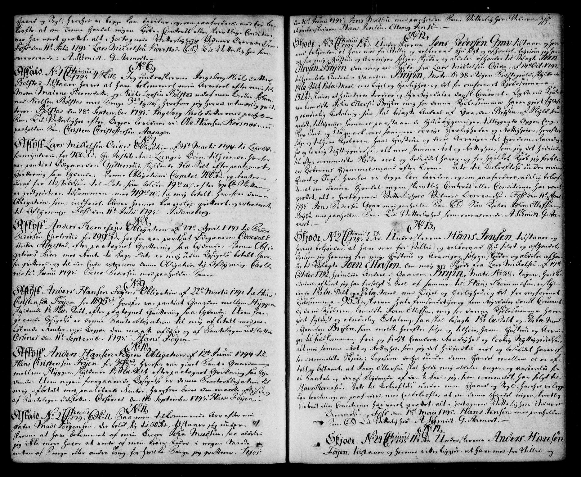 Lier, Røyken og Hurum sorenskriveri, SAKO/A-89/G/Ga/Gaa/L0005: Pantebok nr. V, 1788-1801, s. 315