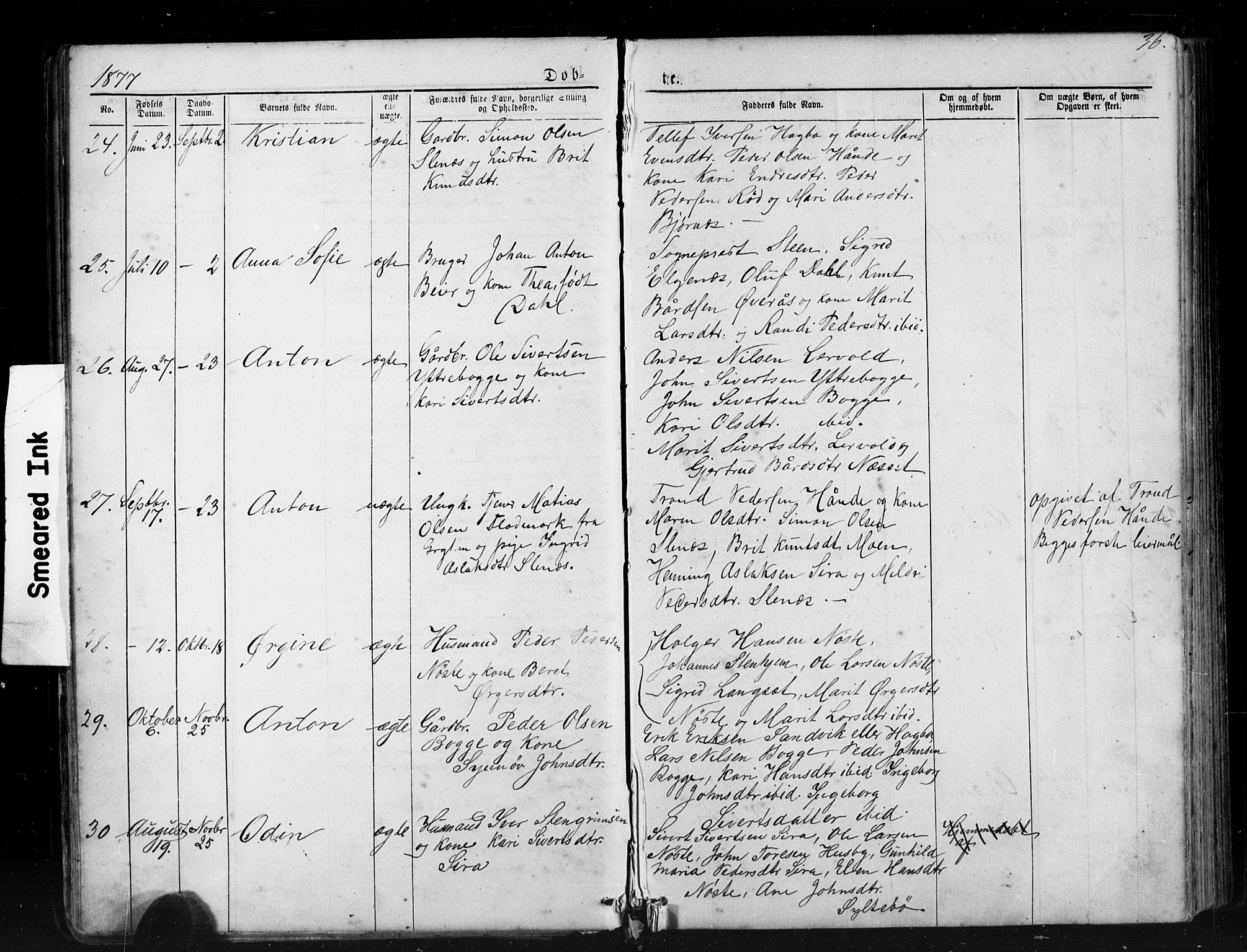 Ministerialprotokoller, klokkerbøker og fødselsregistre - Møre og Romsdal, AV/SAT-A-1454/552/L0638: Klokkerbok nr. 552C01, 1867-1902, s. 36