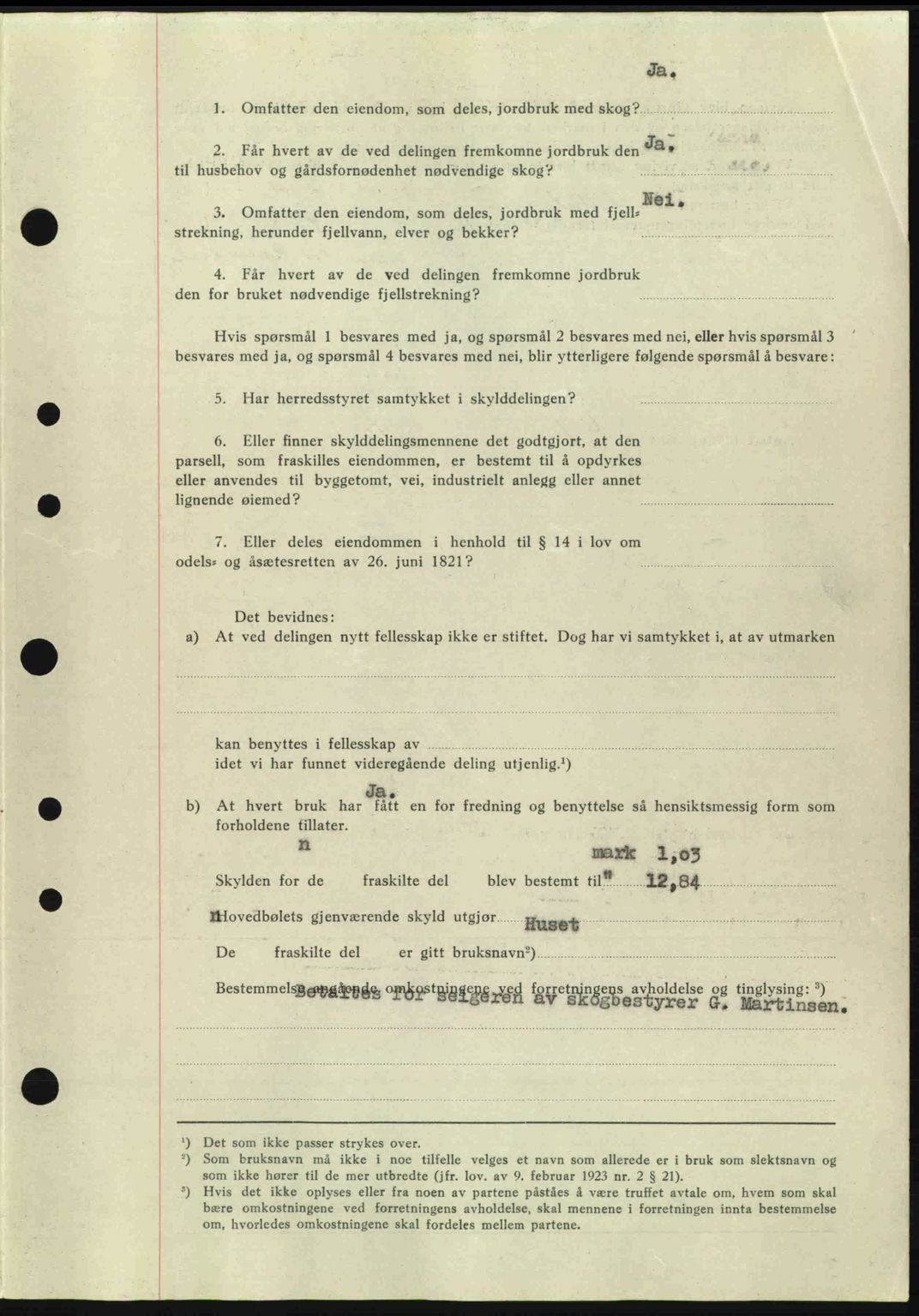 Idd og Marker sorenskriveri, AV/SAO-A-10283/G/Gb/Gbb/L0004: Pantebok nr. A4, 1940-1941, Dagboknr: 20/1940