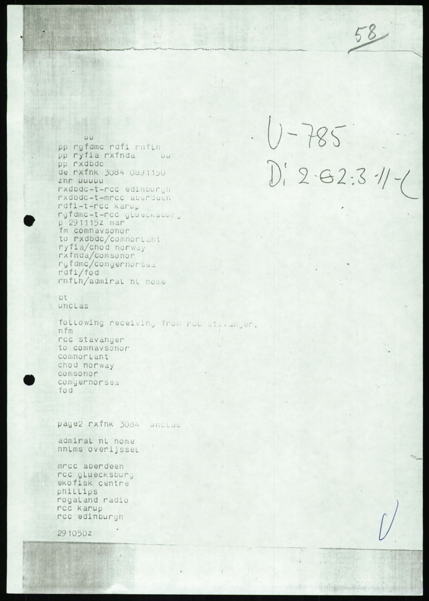 Justisdepartementet, Granskningskommisjonen ved Alexander Kielland-ulykken 27.3.1980, AV/RA-S-1165/D/L0017: P Hjelpefartøy (Doku.liste + P1-P6 av 6)/Q Hovedredningssentralen (Q0-Q27 av 27), 1980-1981, s. 203