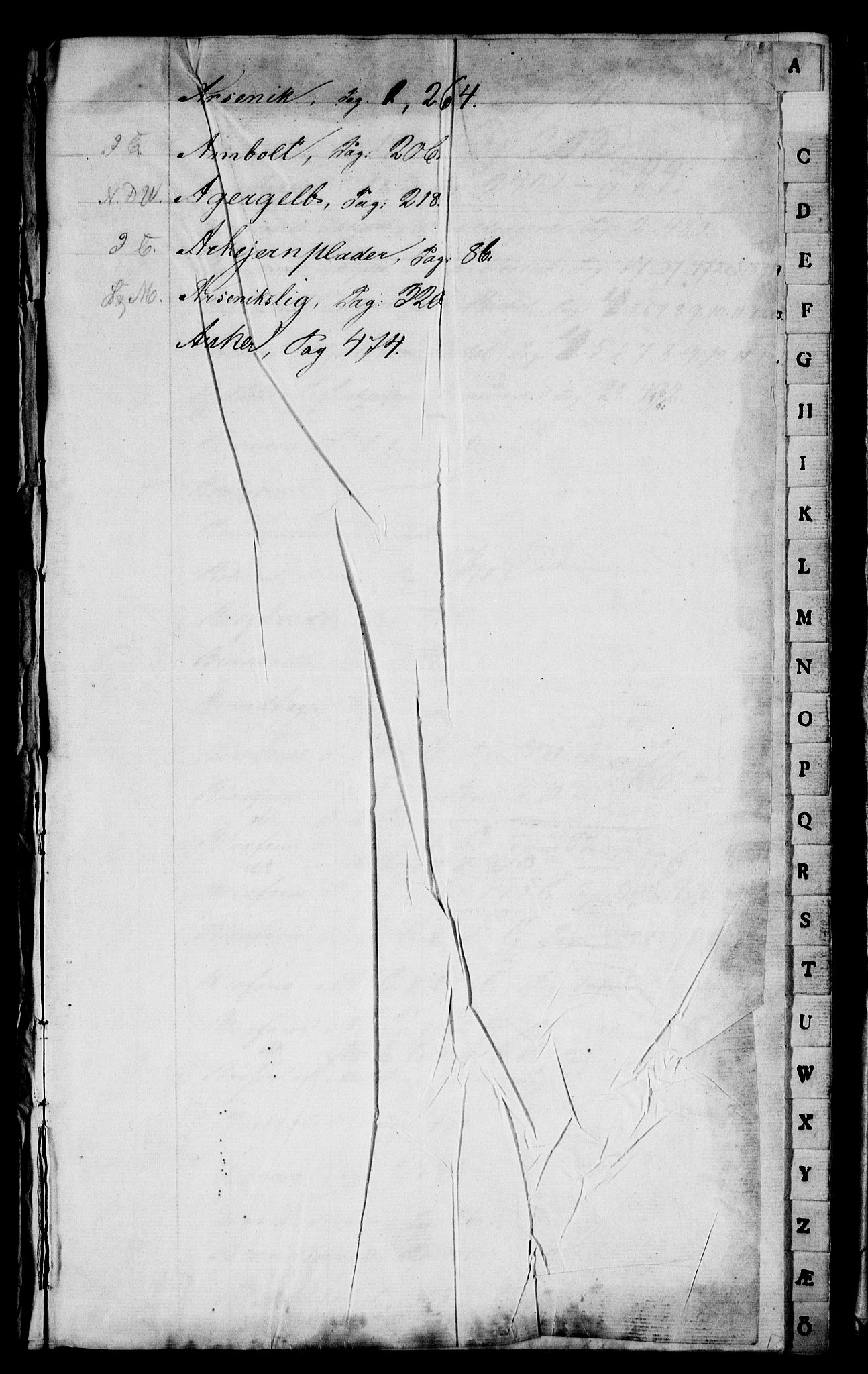 Modums Blaafarveværk, RA/PA-0157/G/Gd/Gdb/L0194: Materialbok, 1832-1836, s. 2