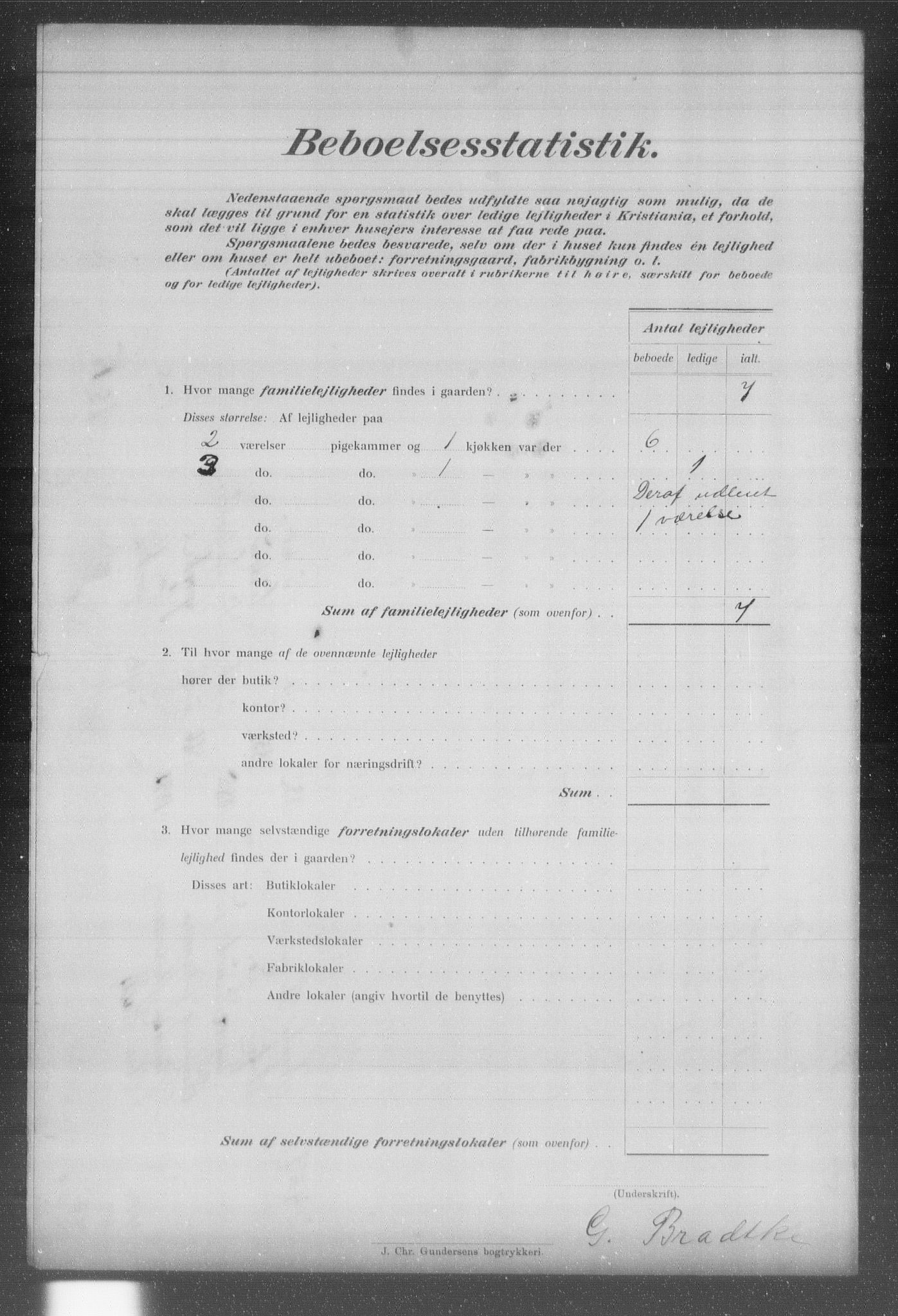 OBA, Kommunal folketelling 31.12.1903 for Kristiania kjøpstad, 1903, s. 723