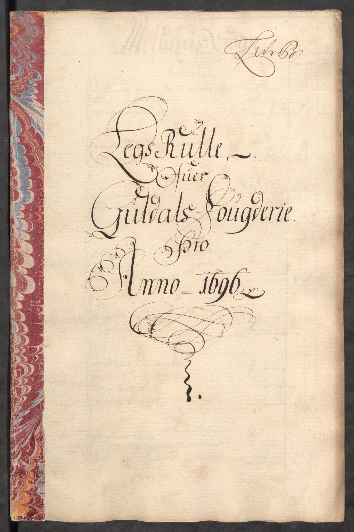 Rentekammeret inntil 1814, Reviderte regnskaper, Fogderegnskap, RA/EA-4092/R60/L3946: Fogderegnskap Orkdal og Gauldal, 1696, s. 300