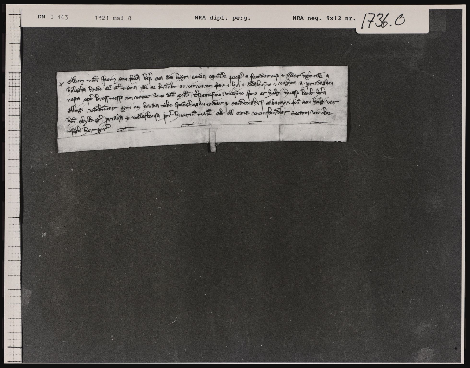 Riksarkivets diplomsamling, AV/RA-EA-5965/F01/F01a/L0014: Dokumenter, 1321-1322, s. 6