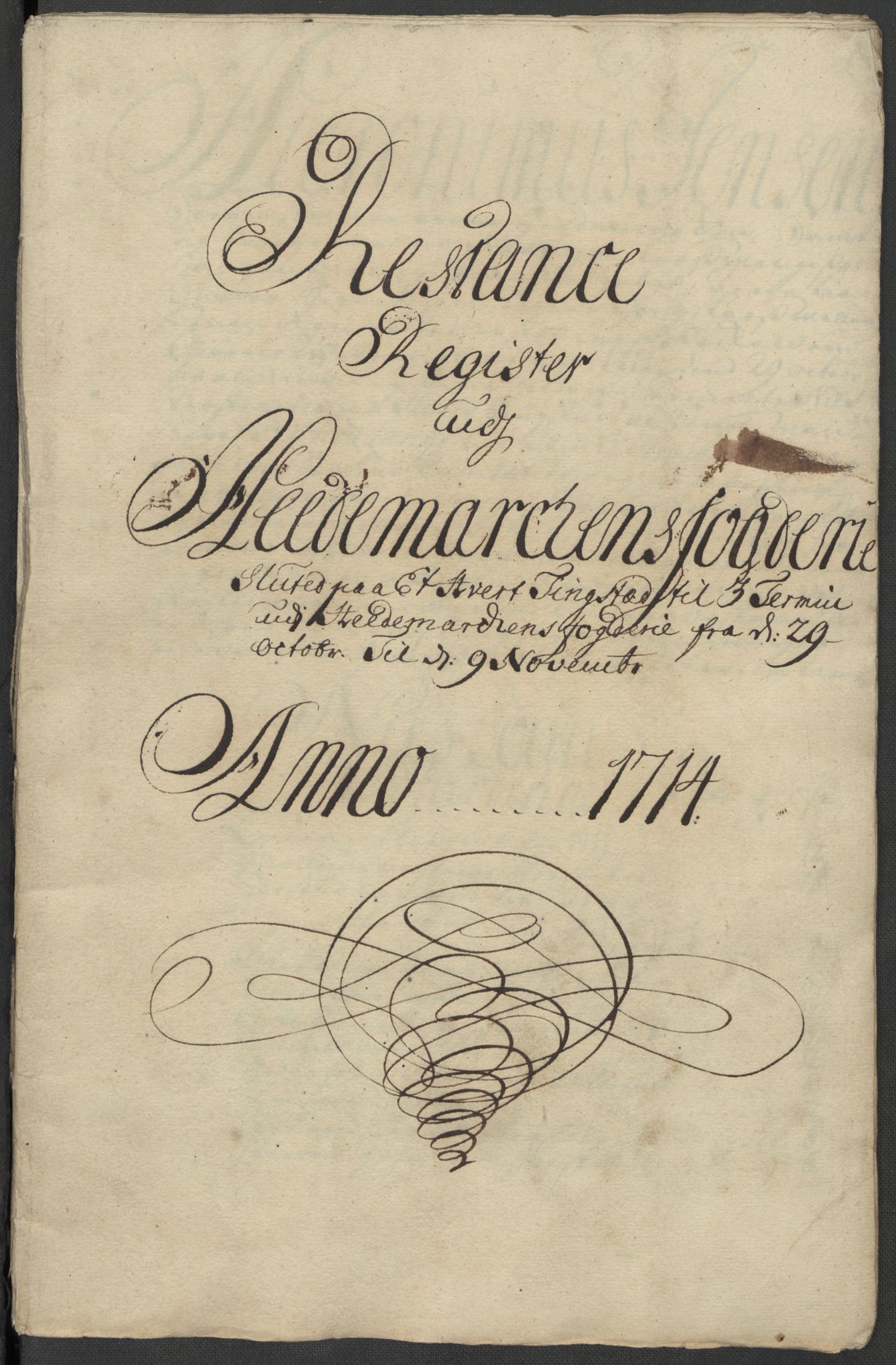 Rentekammeret inntil 1814, Reviderte regnskaper, Fogderegnskap, RA/EA-4092/R16/L1052: Fogderegnskap Hedmark, 1714, s. 46