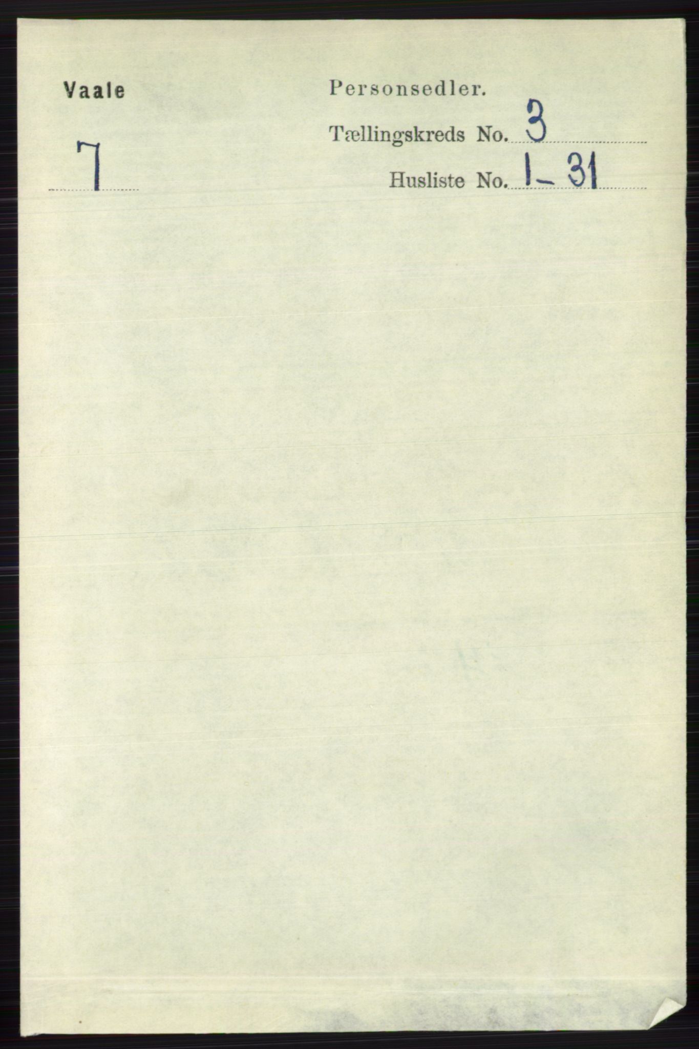 RA, Folketelling 1891 for 0716 Våle herred, 1891, s. 550