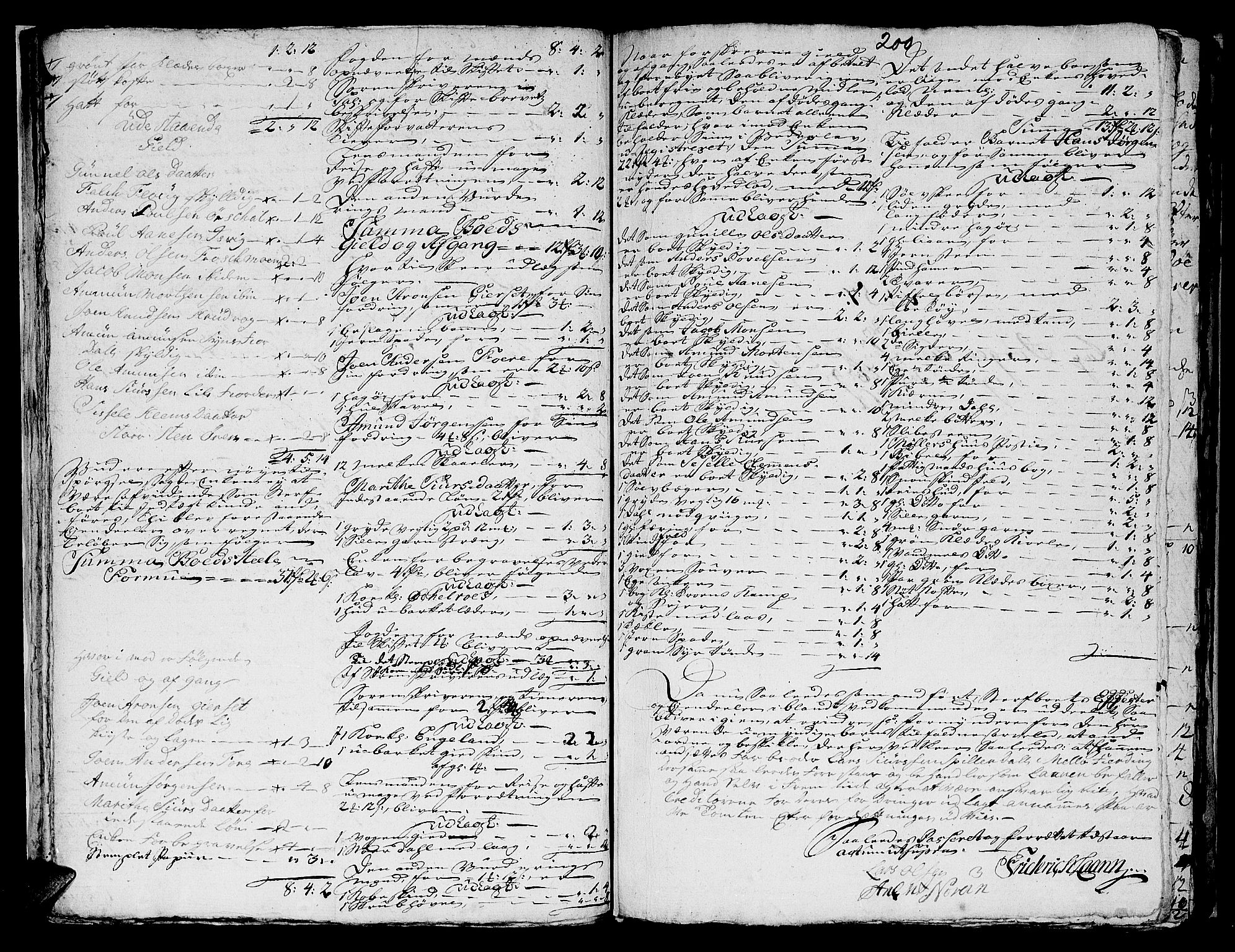 Helgeland sorenskriveri, AV/SAT-A-0004/3/3A/L0051: Konseptprotokoll 36, 1762, s. 199b-200a
