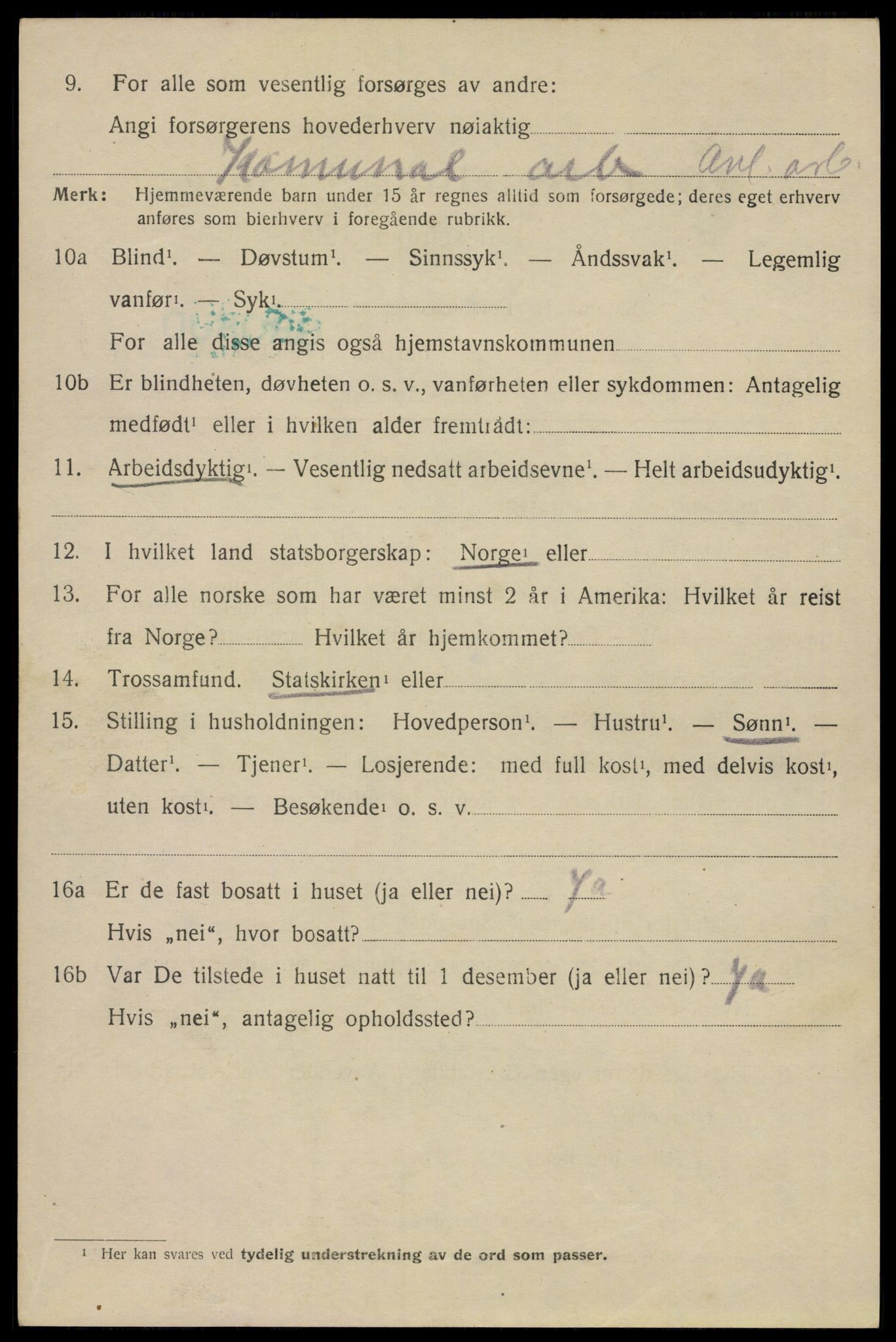 SAO, Folketelling 1920 for 0218 Aker herred, 1920, s. 121119