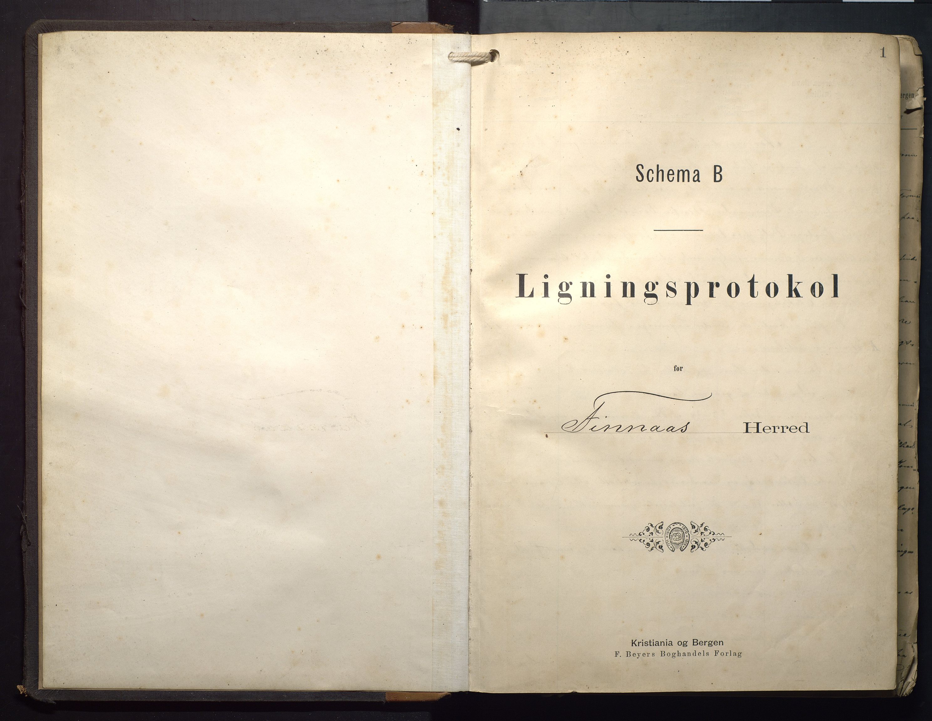 Finnaas kommune. Likningsnemnda, IKAH/1218a-142/F/Fa/L0009: Likningsprotokoll for heradsskatten, 1909-1911