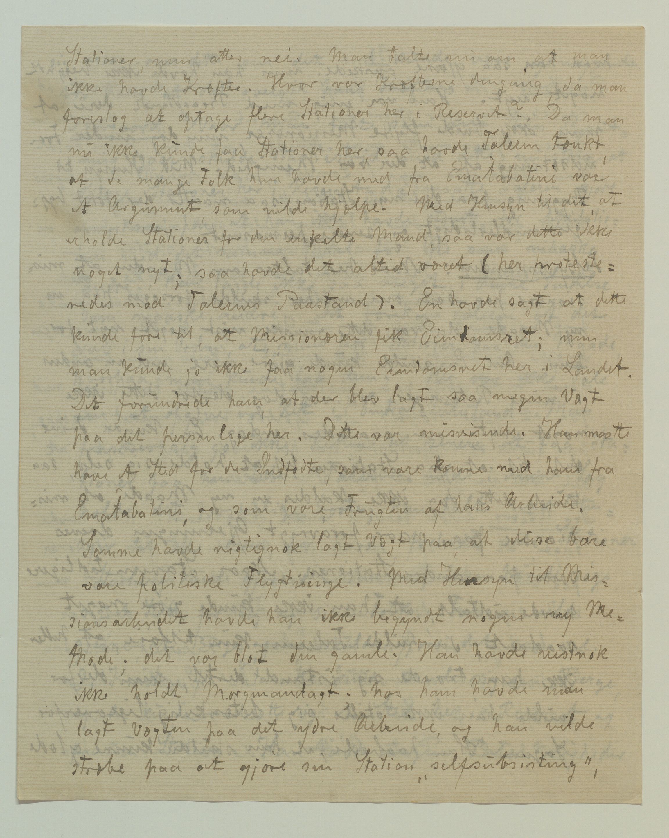 Det Norske Misjonsselskap - hovedadministrasjonen, VID/MA-A-1045/D/Da/Daa/L0036/0008: Konferansereferat og årsberetninger / Konferansereferat fra Sør-Afrika., 1884