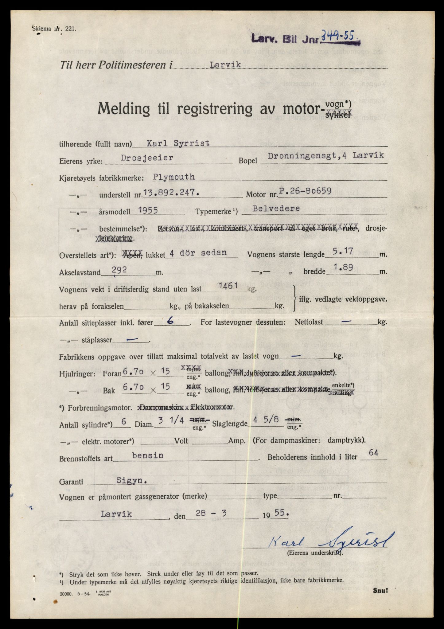 Møre og Romsdal vegkontor - Ålesund trafikkstasjon, AV/SAT-A-4099/F/Fe/L0042: Registreringskort for kjøretøy T 13906 - T 14079, 1927-1998, s. 2493