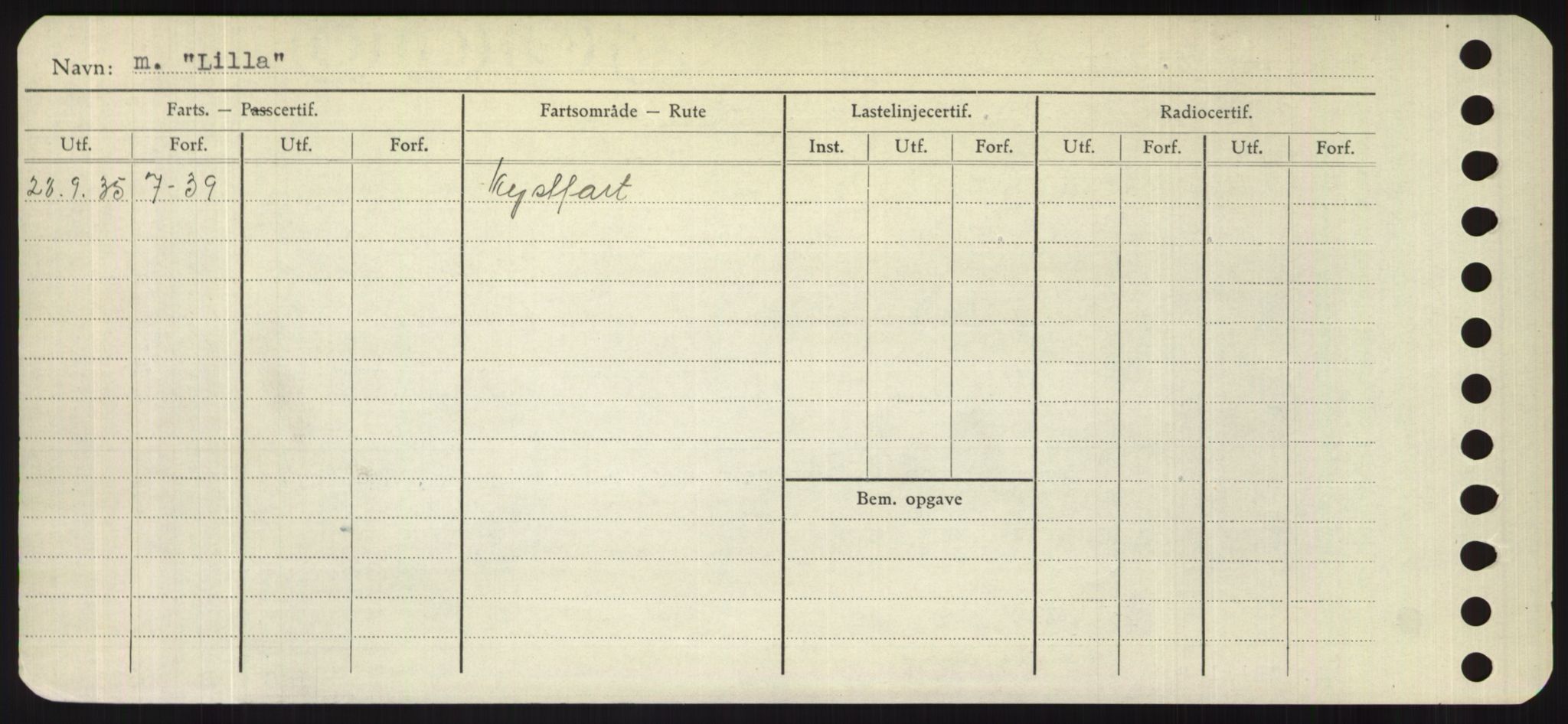 Sjøfartsdirektoratet med forløpere, Skipsmålingen, RA/S-1627/H/Hd/L0023: Fartøy, Lia-Løv, s. 60