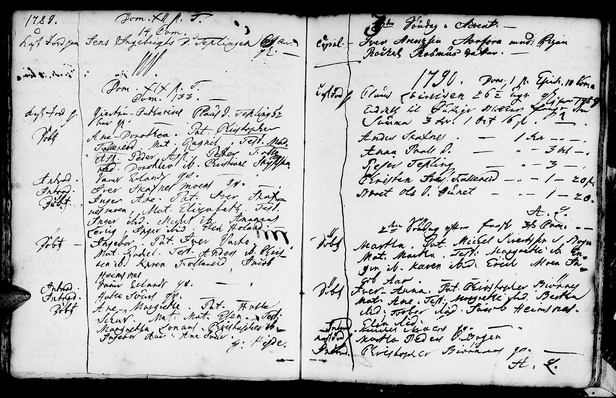 Ministerialprotokoller, klokkerbøker og fødselsregistre - Nord-Trøndelag, AV/SAT-A-1458/783/L0659: Ministerialbok nr. 783A01, 1689-1814