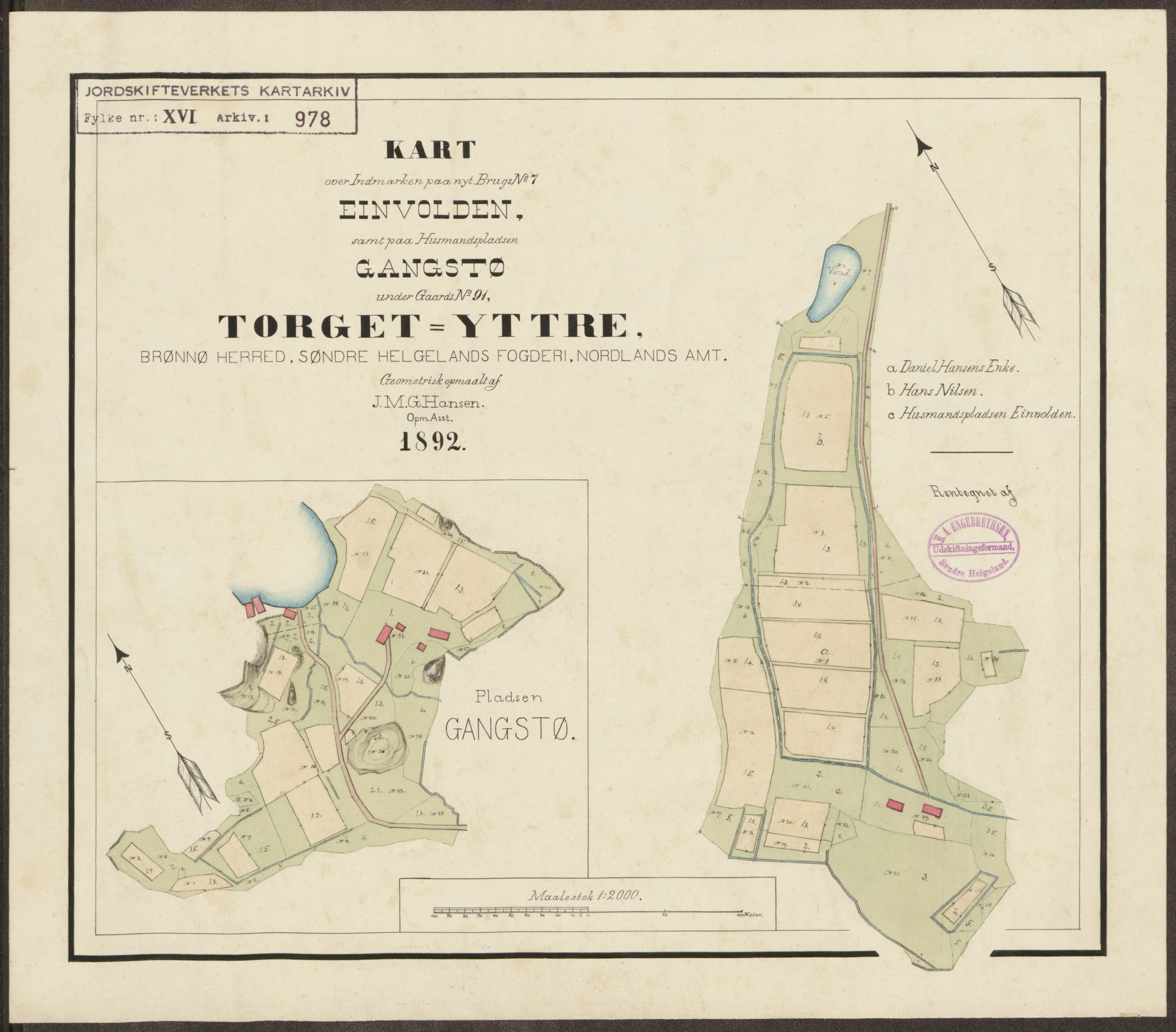 Jordskifteverkets kartarkiv, AV/RA-S-3929/T, 1859-1988, s. 1127