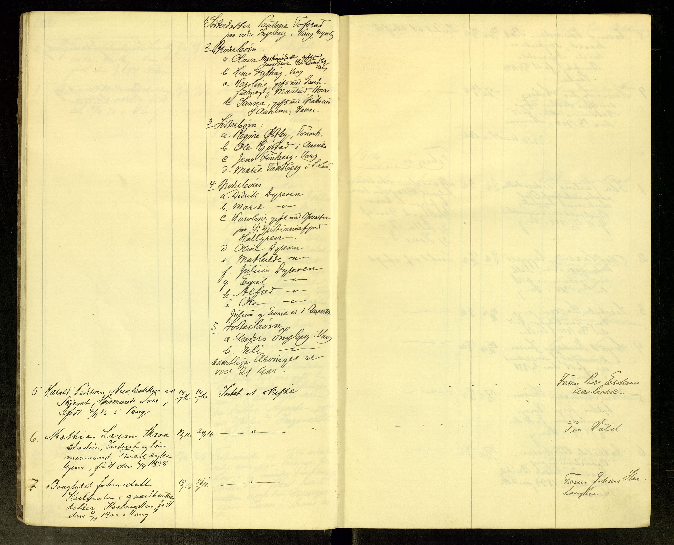 Vang, Hedmark, lensmannskontor, AV/SAH-LHV-018/H/Ha/L0007: Dødsfallsprotokoll, 1915-1925