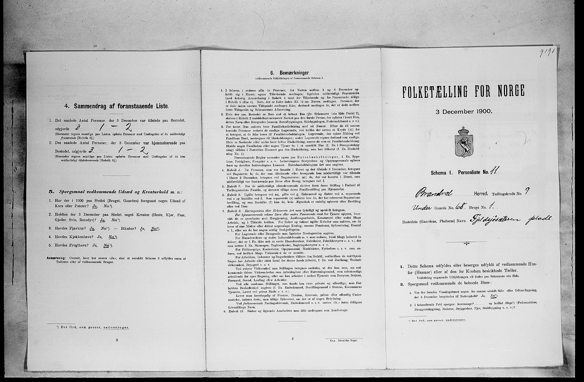 SAH, Folketelling 1900 for 0422 Brandval herred, 1900, s. 1165