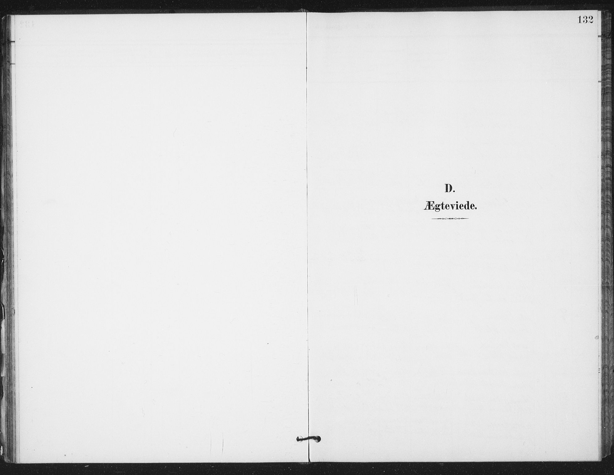 Ministerialprotokoller, klokkerbøker og fødselsregistre - Sør-Trøndelag, SAT/A-1456/658/L0723: Ministerialbok nr. 658A02, 1897-1912, s. 132