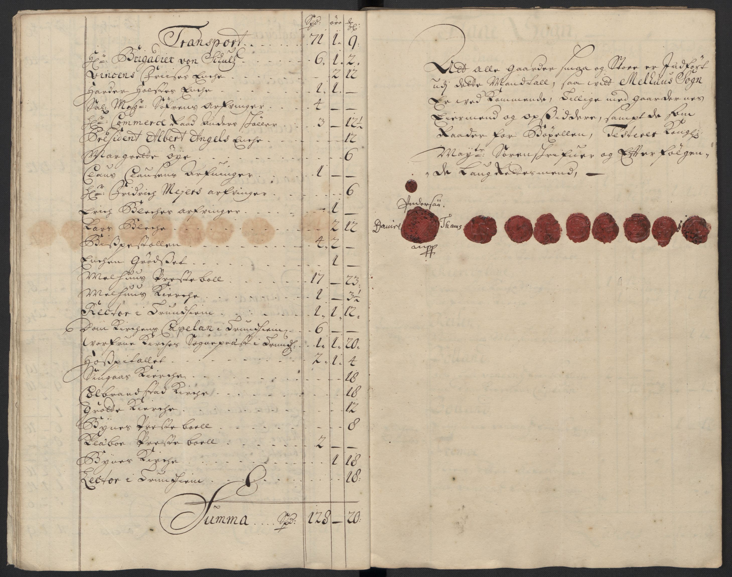 Rentekammeret inntil 1814, Reviderte regnskaper, Fogderegnskap, AV/RA-EA-4092/R60/L3958: Fogderegnskap Orkdal og Gauldal, 1708, s. 107