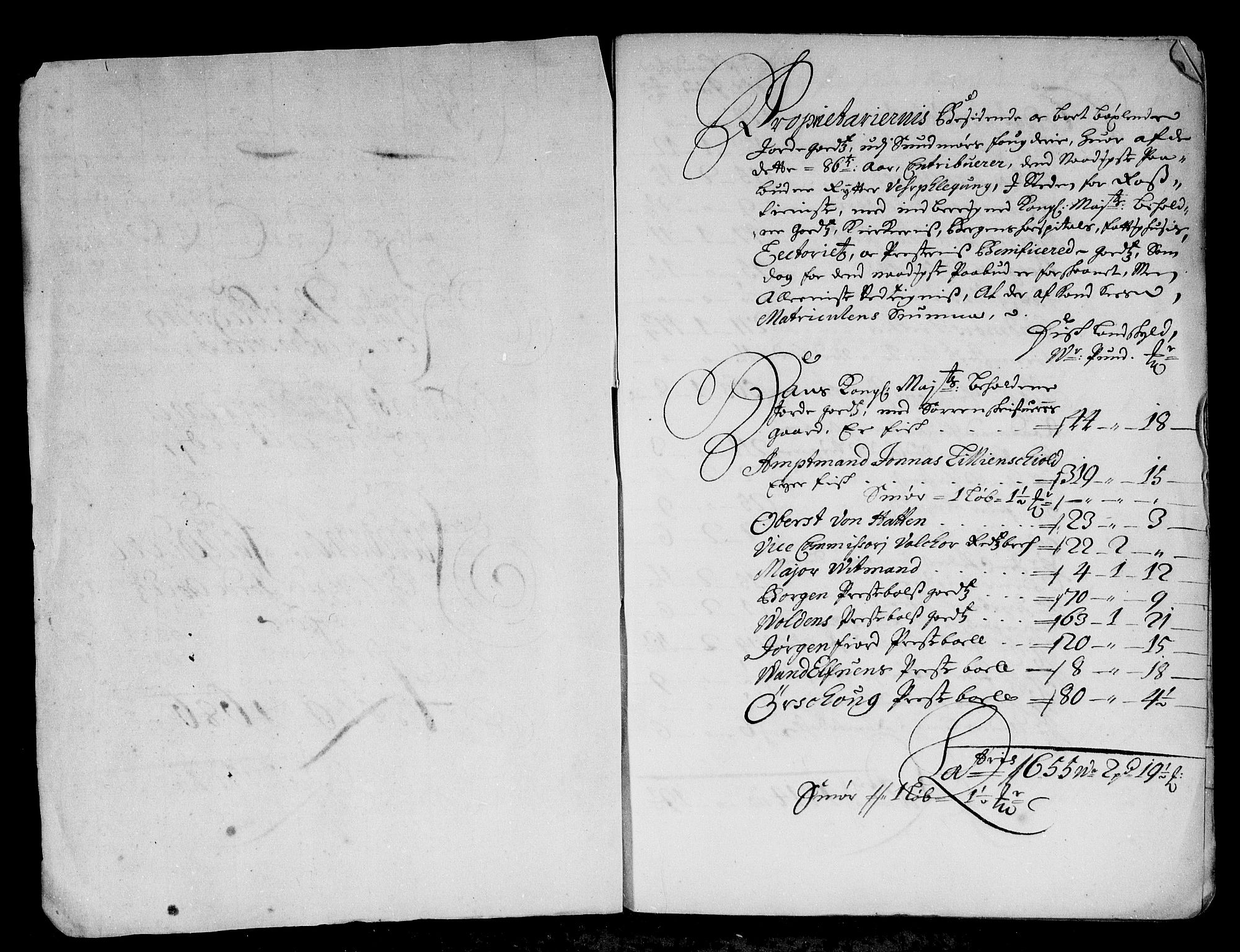 Rentekammeret inntil 1814, Reviderte regnskaper, Stiftamtstueregnskaper, Bergen stiftamt, AV/RA-EA-6043/R/Rc/L0081: Bergen stiftamt, 1686