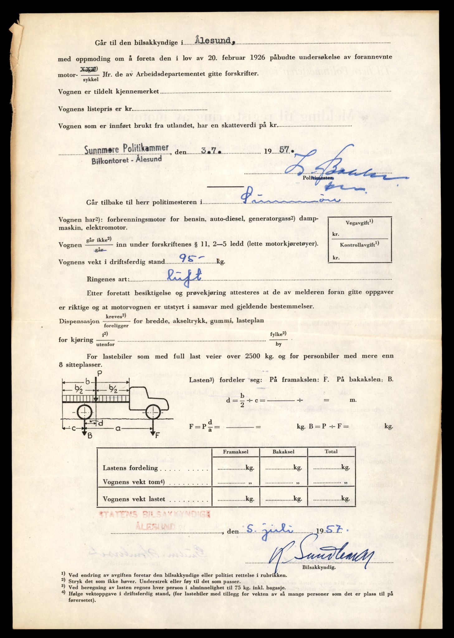 Møre og Romsdal vegkontor - Ålesund trafikkstasjon, AV/SAT-A-4099/F/Fe/L0040: Registreringskort for kjøretøy T 13531 - T 13709, 1927-1998, s. 2130