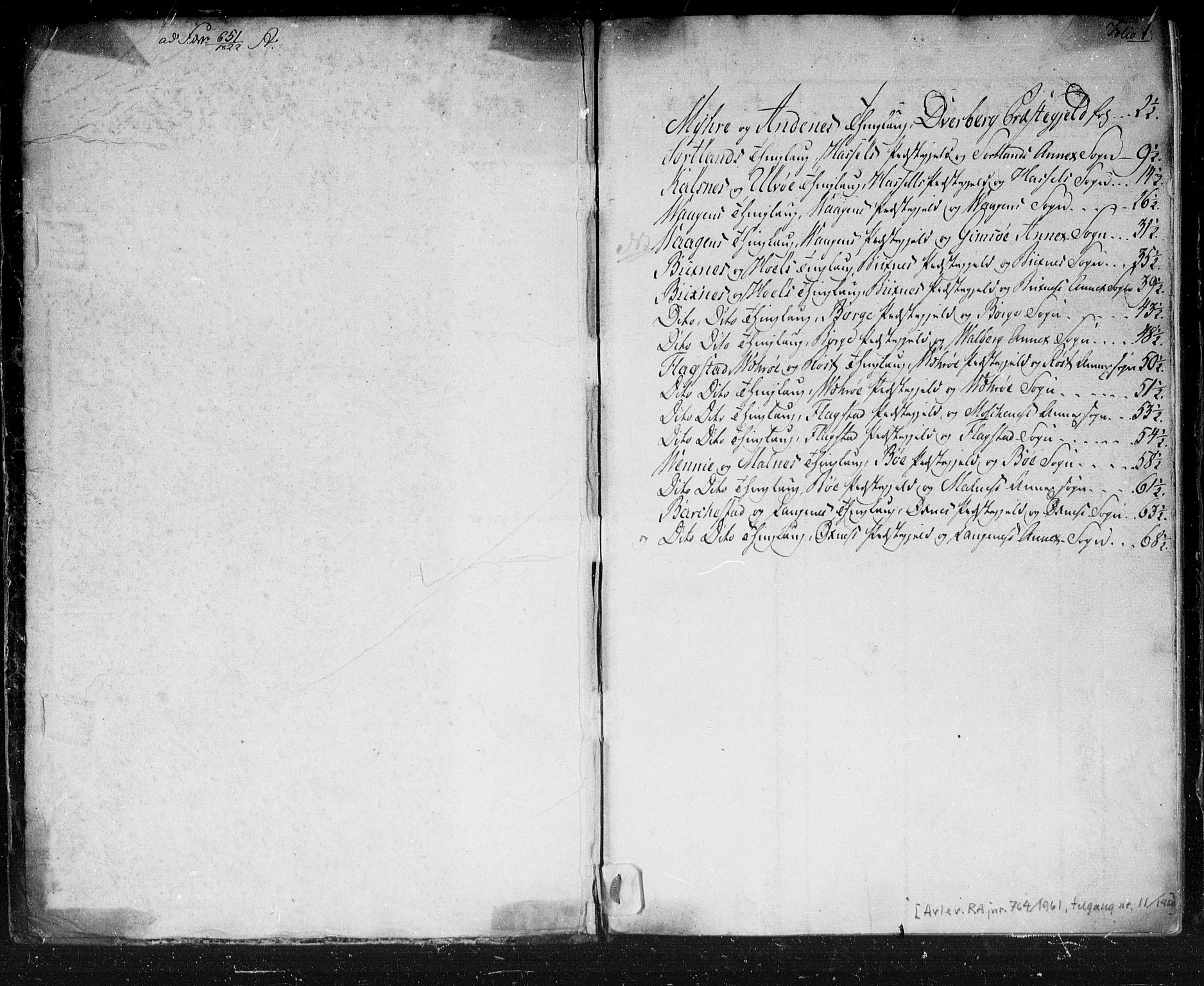 Hovedmatrikkelkommisjonen, AV/RA-S-1529, 1819