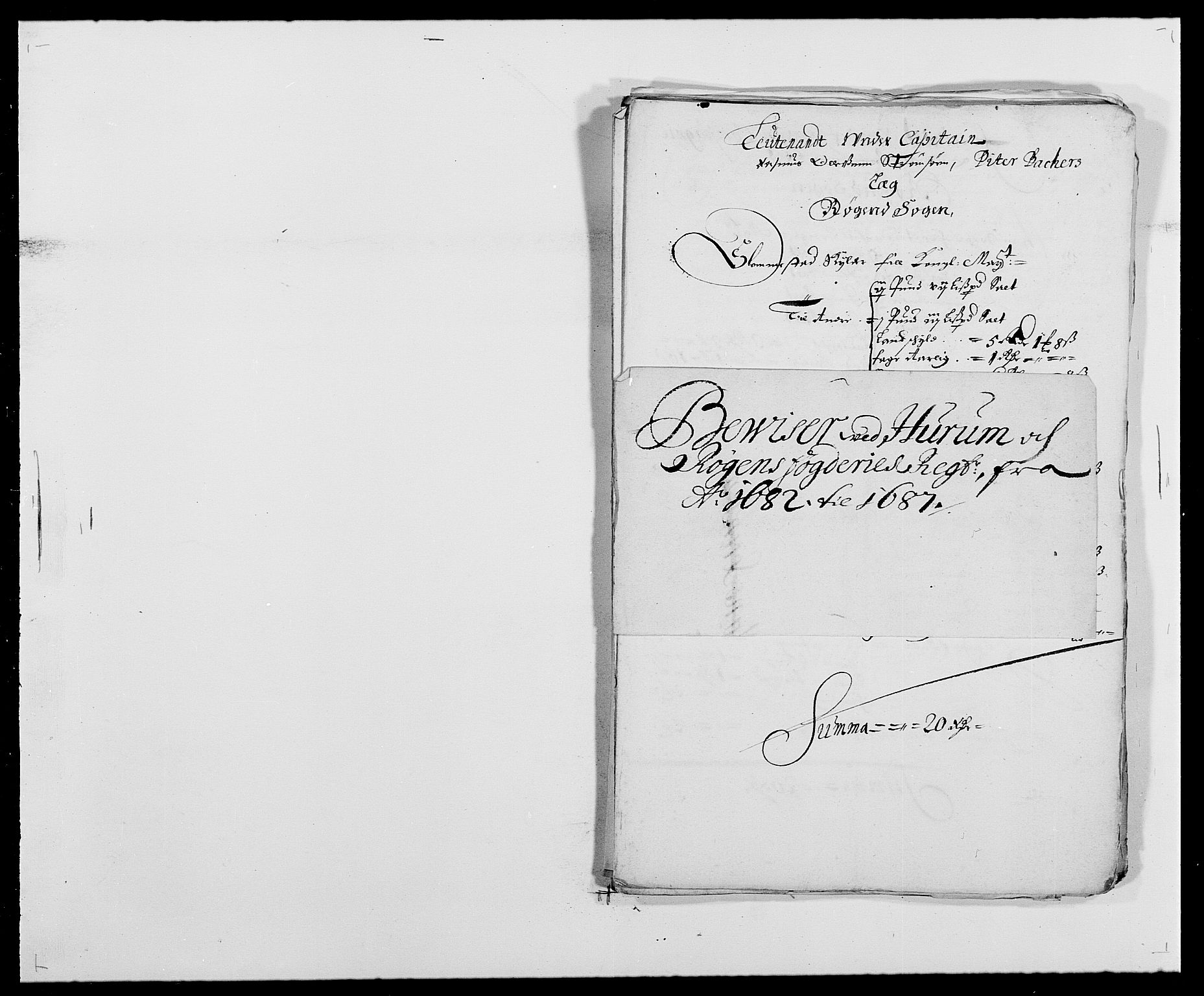 Rentekammeret inntil 1814, Reviderte regnskaper, Fogderegnskap, AV/RA-EA-4092/R29/L1692: Fogderegnskap Hurum og Røyken, 1682-1687, s. 340